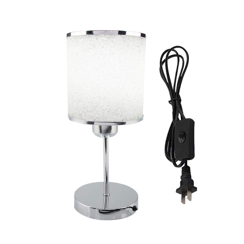 Modern LED Bedside Table Lamp - Energy Efficient Decorative Desk Lamp for Living Room, Bedroom, Dorm & Office - Warm White Light with Included Bulb - Perfect for Night Reading, Study & Home Decor