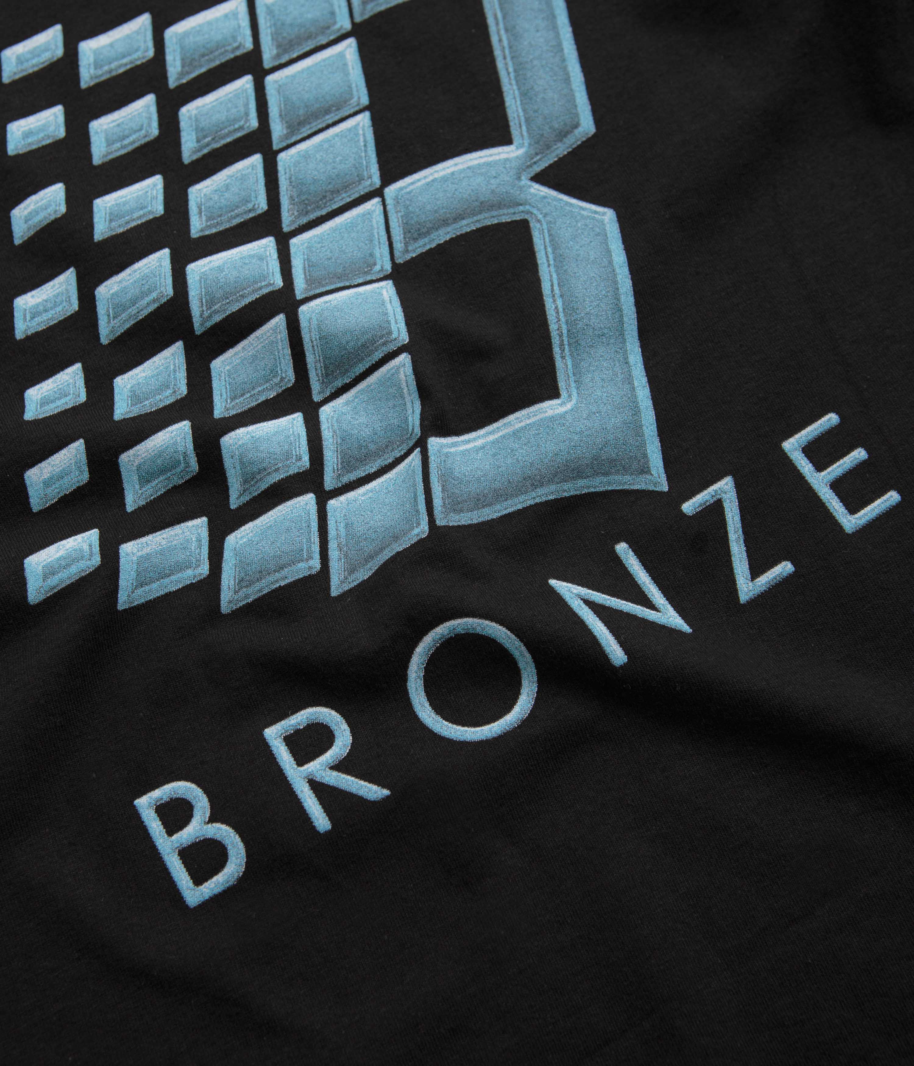 Bronze 56K Balloon Logo Graphic T-Shirt for Men - Black Cotton Tee - Perfect for Casual Wear, Concerts & Street Style