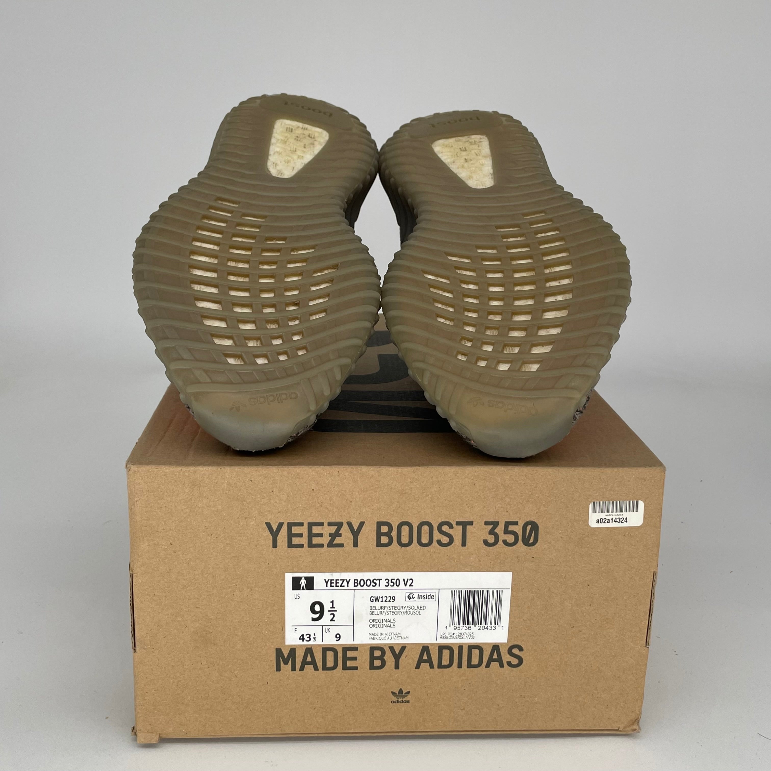 Adidas Yeezy Boost 350 V2 Beluga Reflective Sneakers - Men's Size 9.5 (GW1229) | Limited Edition Running Shoes for Streetwear & Gym Workouts