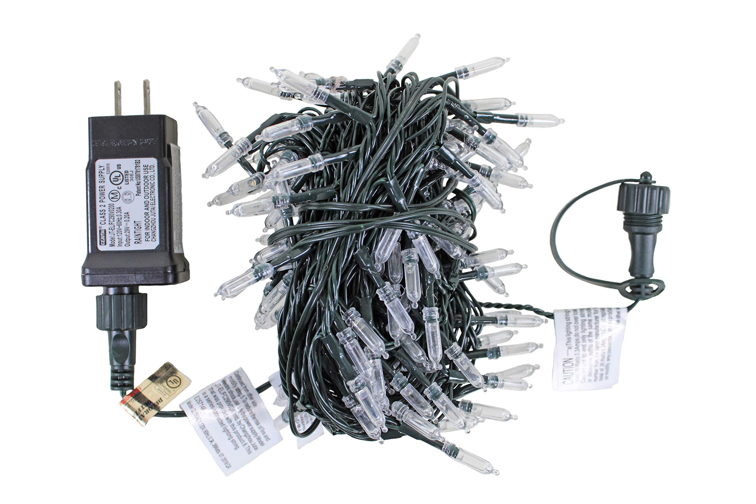 PRODUCTWORKS White 19890 Brilliant Mini LED 150 Lights - Perfect for Christmas Trees, Home Decor, and Party Lighting