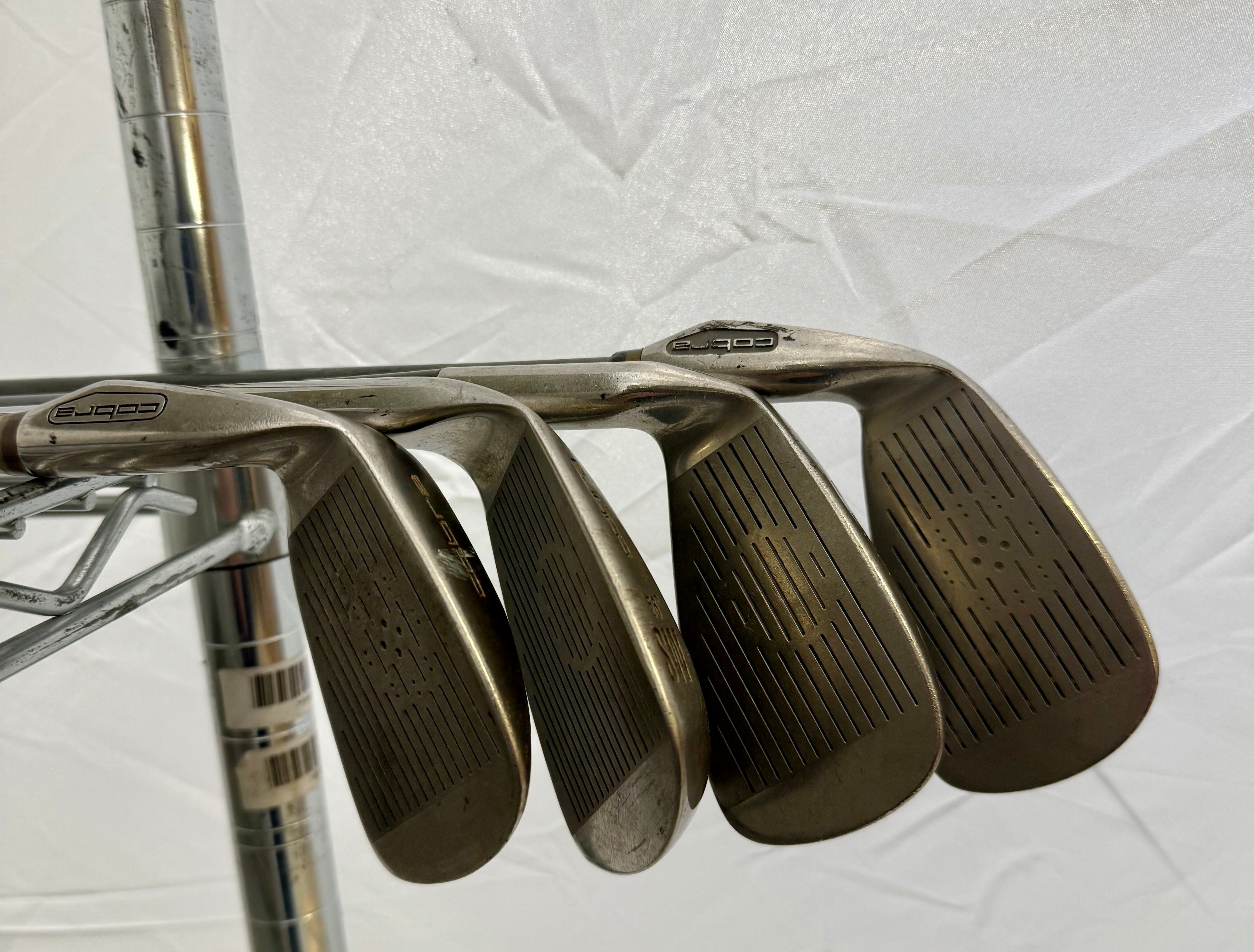 50 Cobra Oversize Assorted Golf Irons Set - Premium Forged Clubs for Men & Women | Perfect for Driving Range, Course Play & Tournament Training
