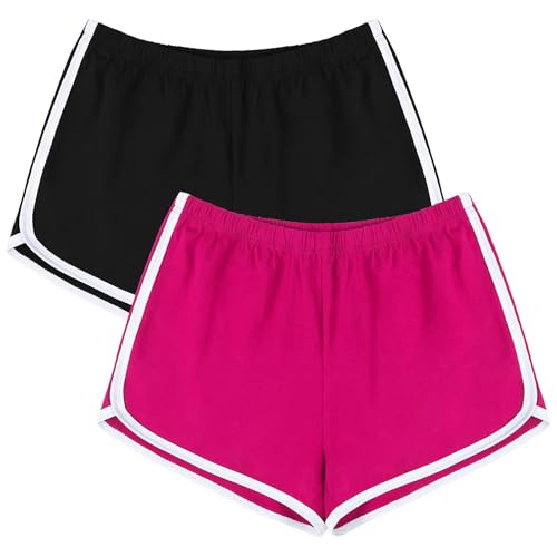 Black, Hot Pink