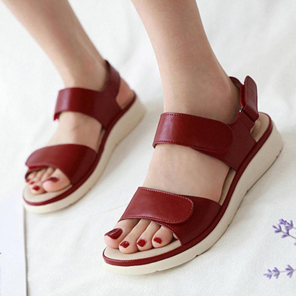 Women's Summer Sandals - Comfortable Beach Wedge Slippers for Ladies | Soft Holiday Shoes for Walking, Travel & Outdoor Activities