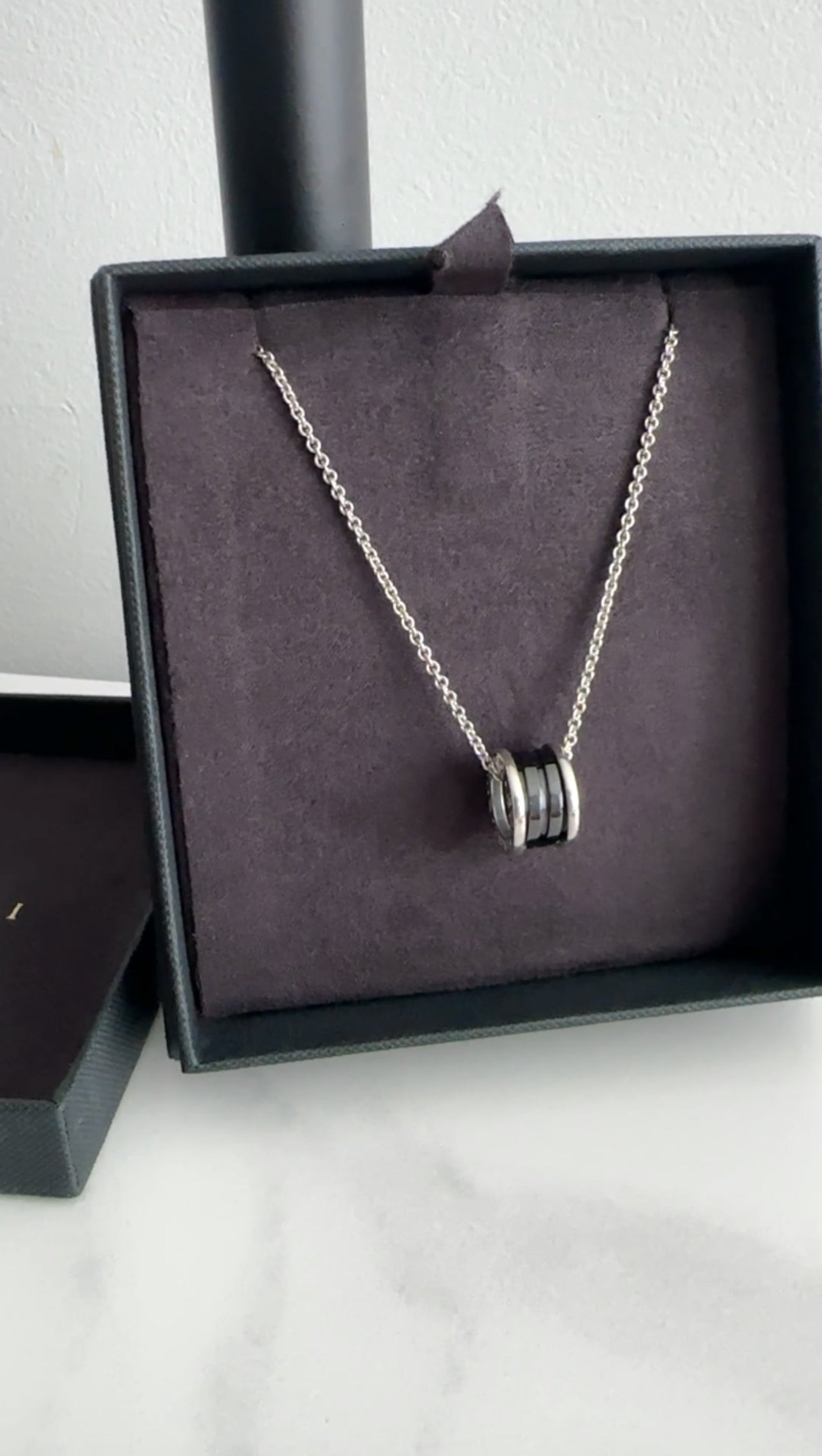 Bvlgari B Zero 1 Save The Children Pendant Necklace - 18K Rose Gold Charitable Jewelry for Women, Luxury Gift for Her - Perfect for Charity Events, Anniversary Gifts & Special Occasions