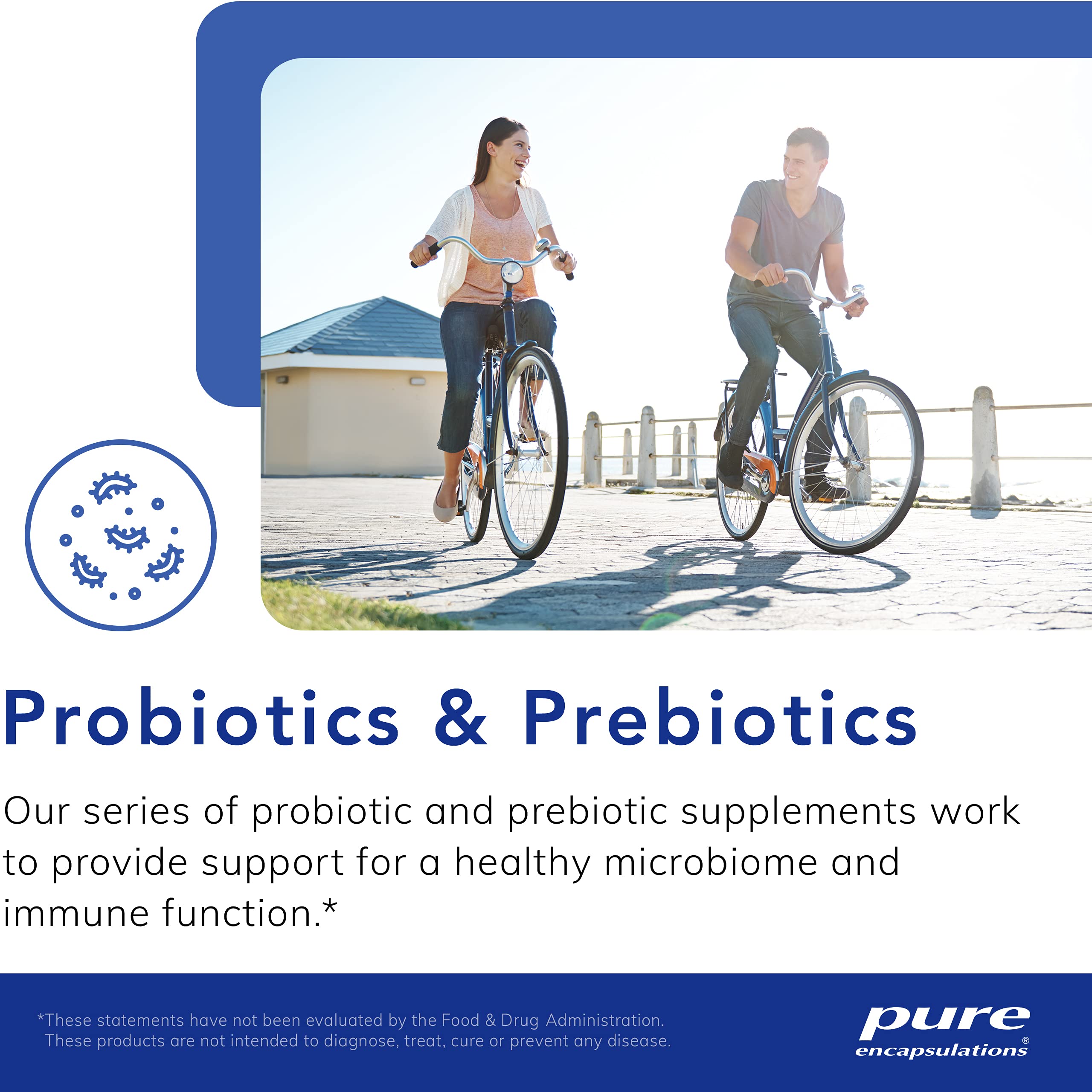 Pure Encapsulations Probiotic 50B - 50 Billion CFU Digestive & Immune Support Supplement - Acid-Resistant Vegan Capsules - Gluten Free, Non-GMO - 60 Count - Supports Gut Health & Immunity for Daily Wellness
