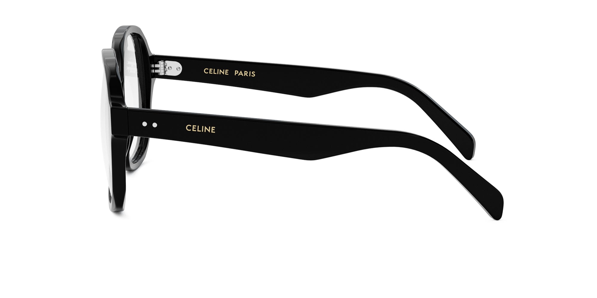 CELINE Thin 2 Dots CL50151I Sunglasses - Classic Black Frame with Subtle Dot Accents for Women | Perfect for Outdoor Activities, Beach Days & Fashion Statements