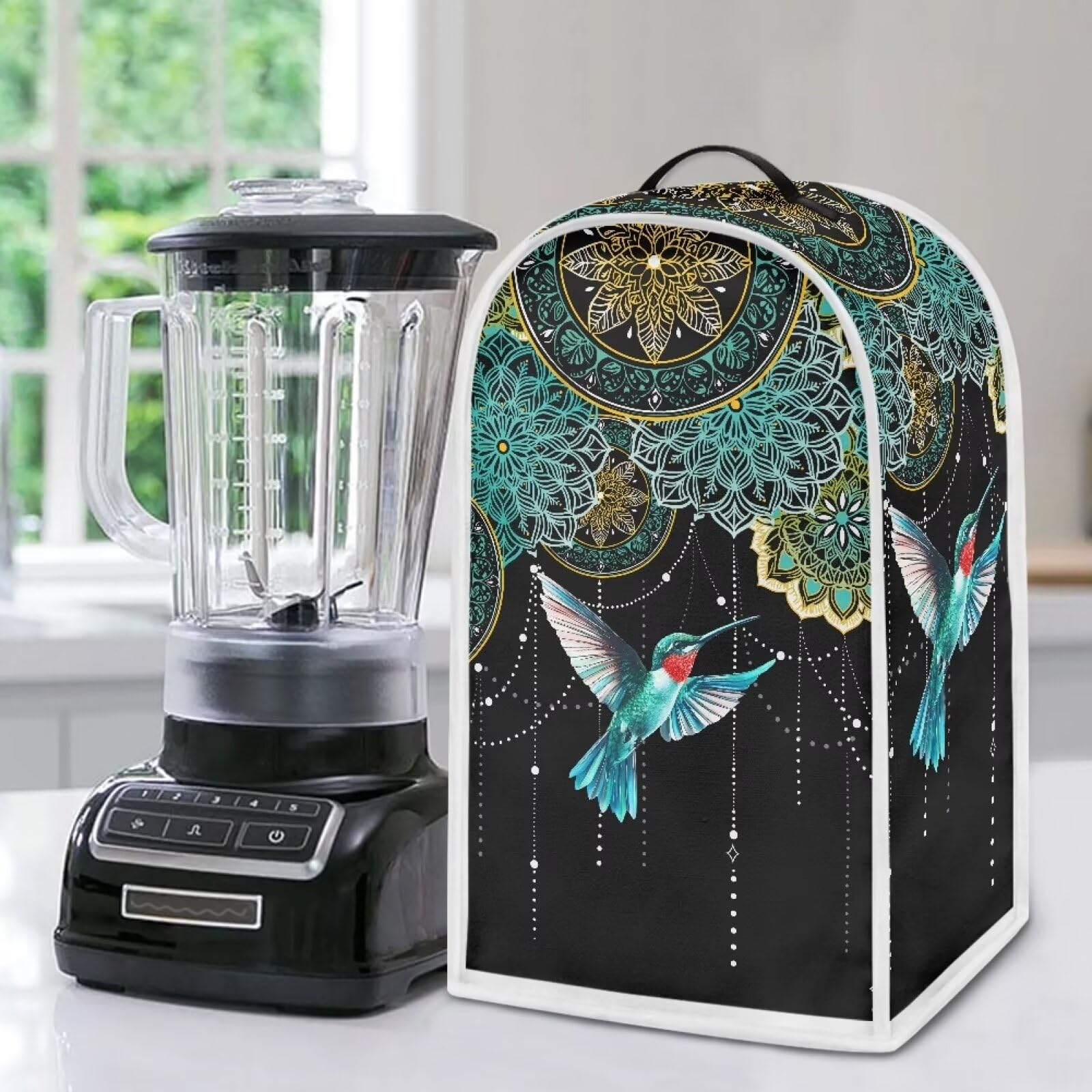 Hummingbird Blender Cover - Scratchproof Fabric Mixer Accessory for Kitchen & Home Decor