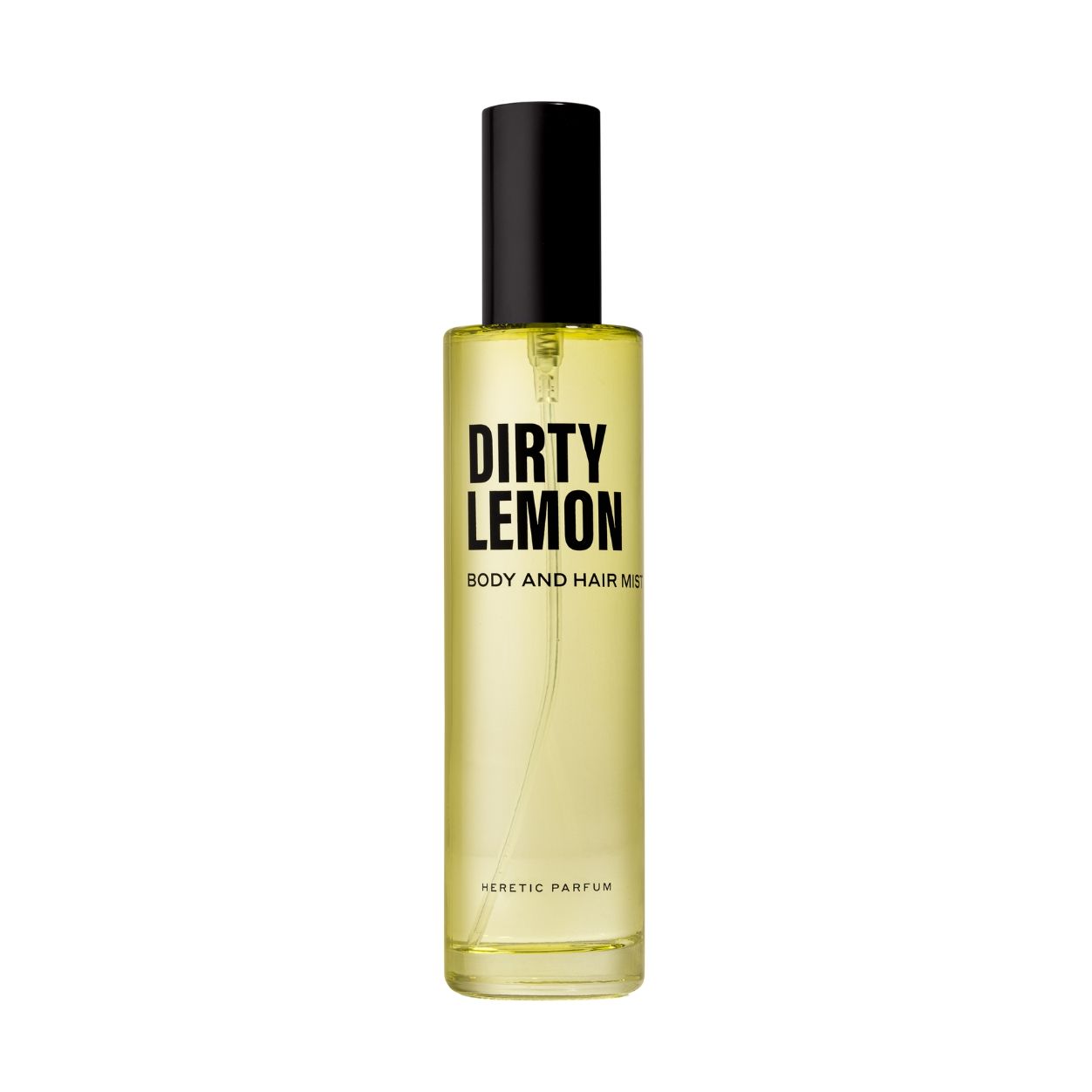 Organic Dirty Lemon Body & Hair Mist - Refreshing & Hydrating Spray for All Skin & Hair Types | Perfect for Gym, Travel & Daily Use