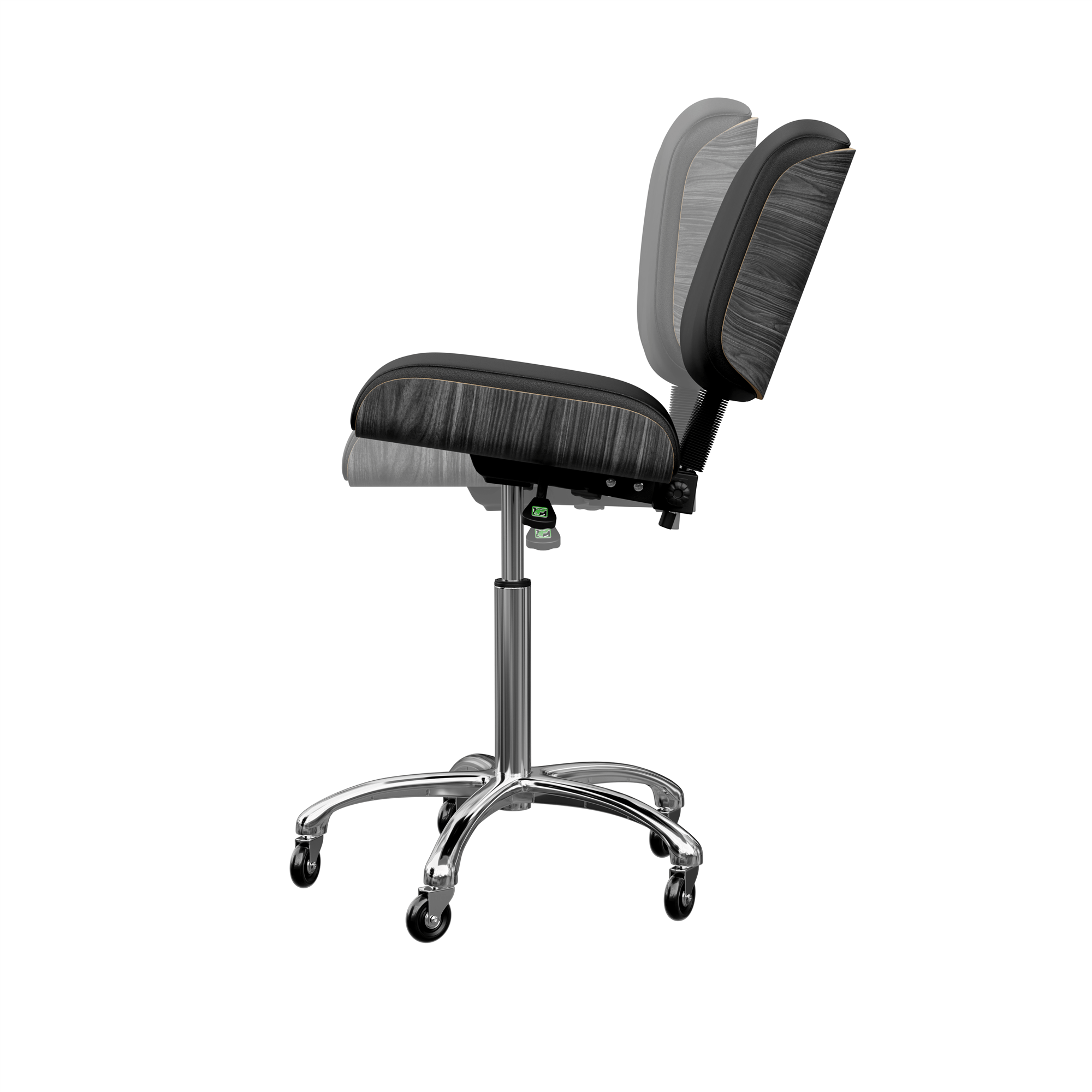 BENTLEY Luxury Beauty Esthetician Stool - Adjustable Rolling Stool for Salon, Spa & Makeup Artists - Ergonomic Hydraulic Styling Chair with Wheels - Perfect for Facial Treatments, Nail Art & Tattoo Parlors