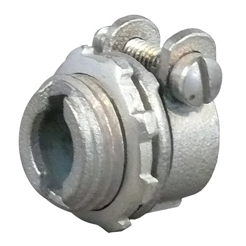 1/2 Inch Straight Box Connector 7481V - Heavy Duty Electrical Wiring for Home, Garage & Workshop Use