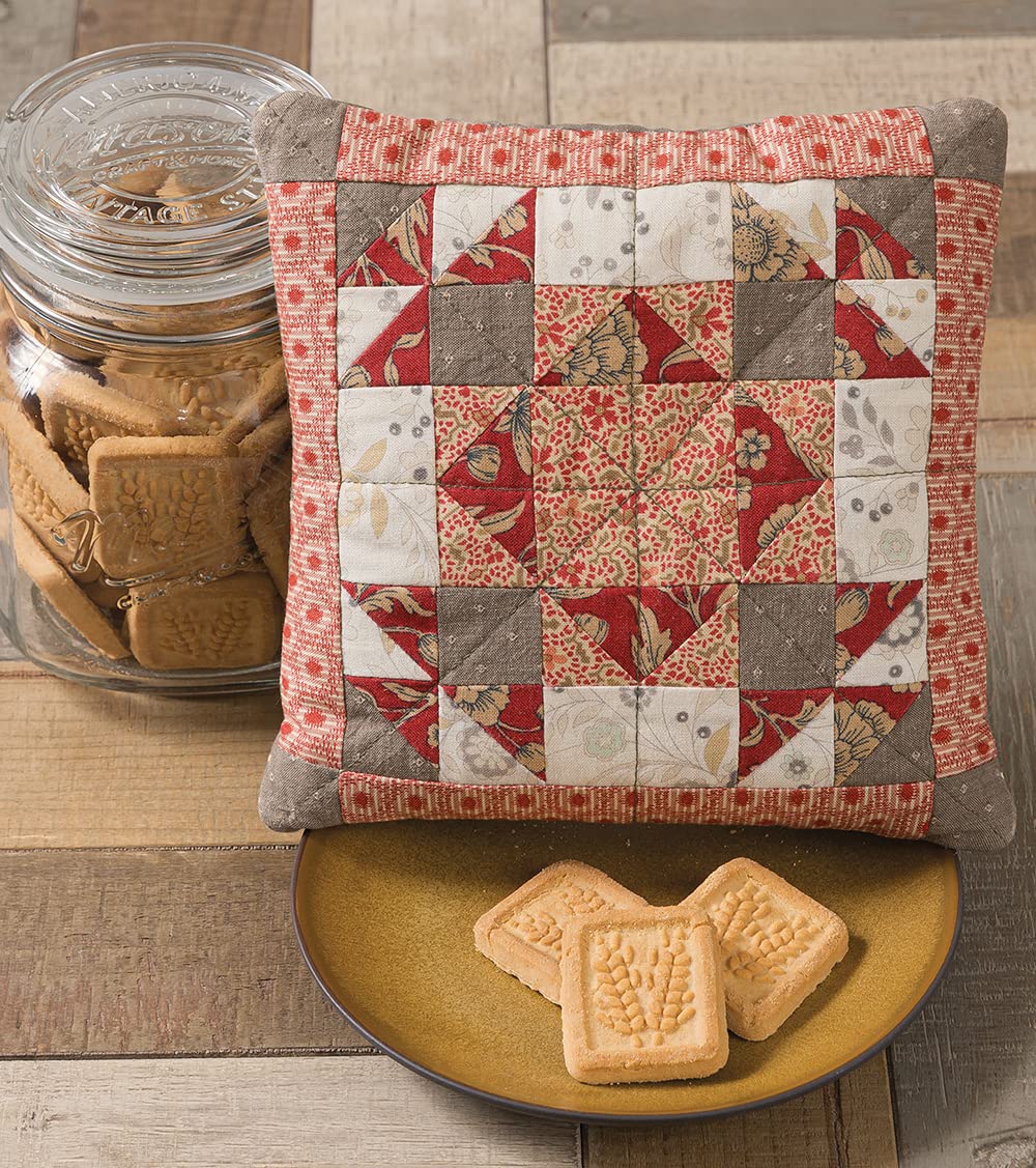 Scrappy Quilts & Mini Pillows - 11 Quilt Designs for Home Decor