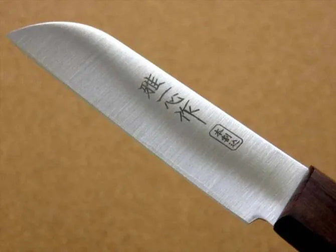 Miyabi Issin Paring Knife by Kanetsugu - Premium Japanese Kitchen Knife for Peeling, Slicing & Precision Cutting - Perfect for Fruits, Vegetables & Garnishes