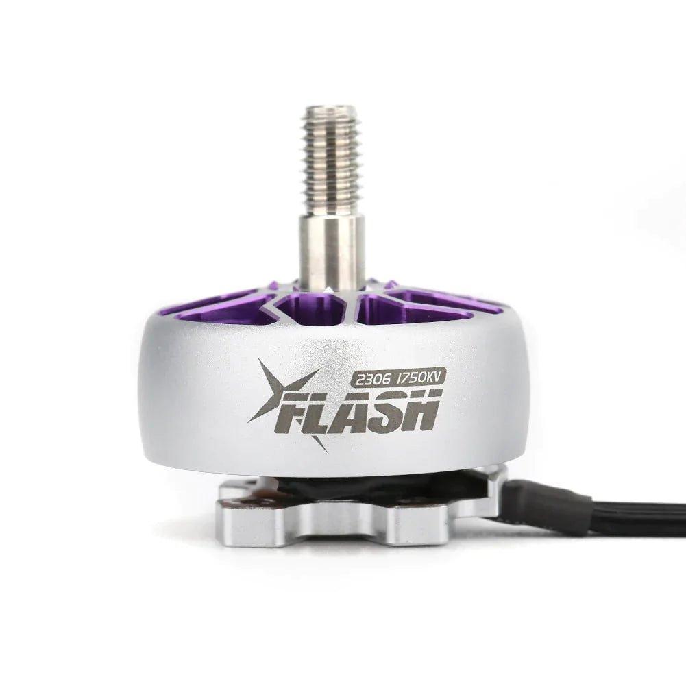 FlyFishRC Flash 2306 1750Kv Brushless Motor - High Performance RC Drone Motor (Multiple Color Options) for FPV Racing and Aerial Photography