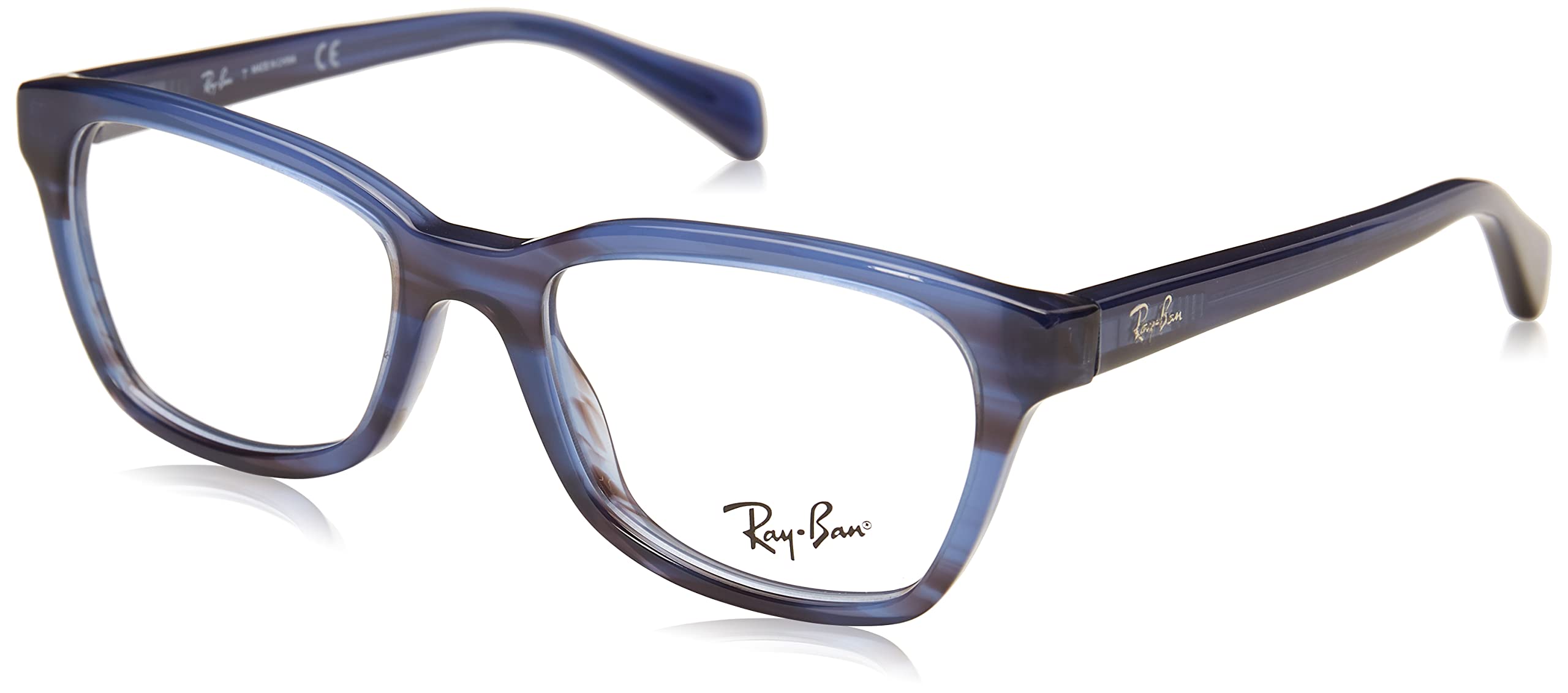 Ray-Ban Girls' Ry1591 Square Prescription Eyeglass Frames - Stylish & Durable Eyewear for Teens & Kids - Perfect for School, Reading & Everyday Wear