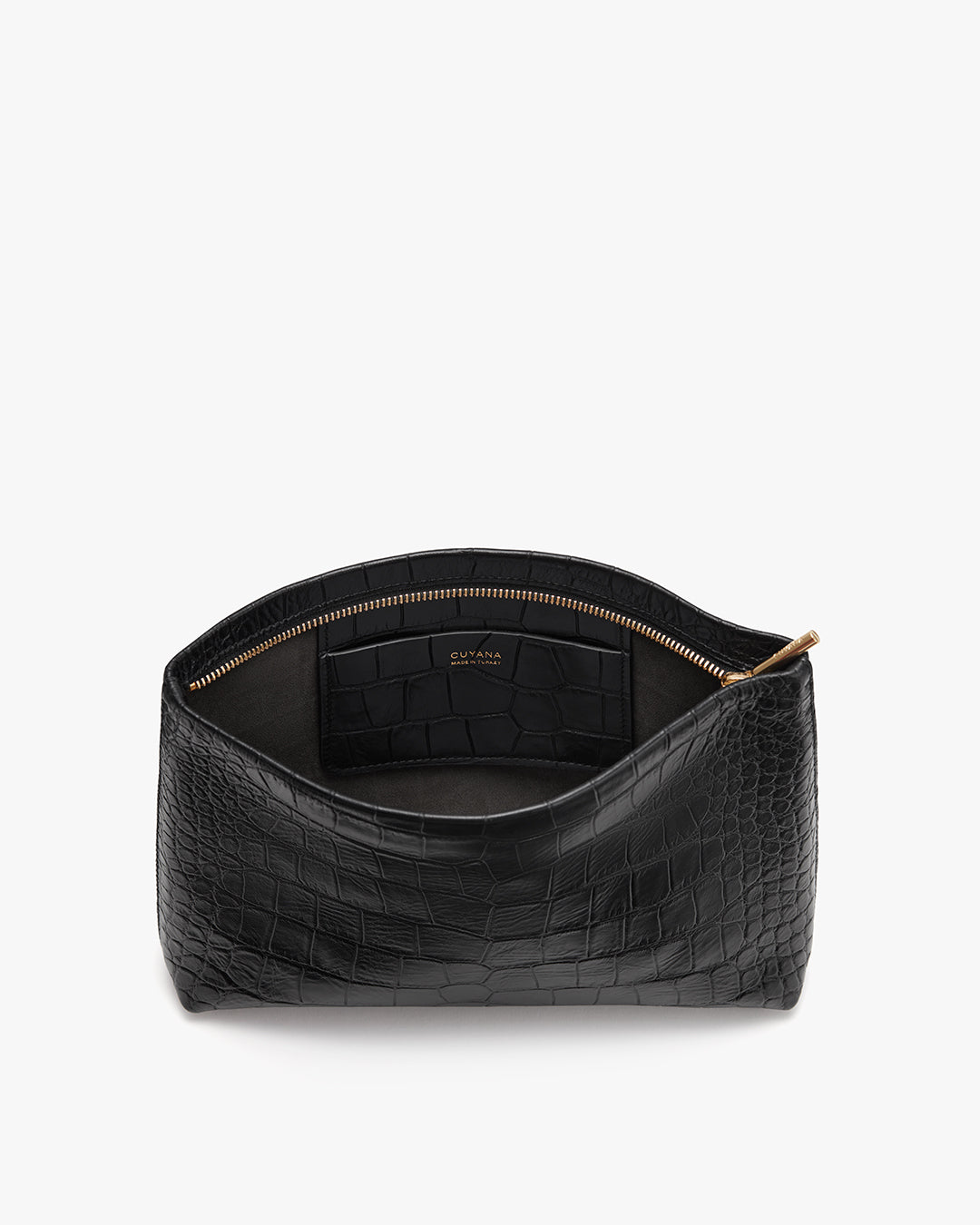 Premium Crocodile Pattern Small Zipper Pouch - Stylish & Durable for Cosmetics, Jewelry, Travel Essentials & Daily Organizer
