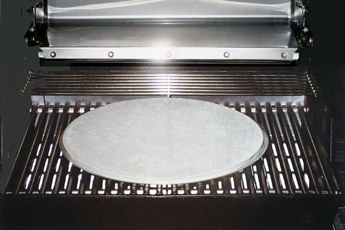 Premium BBQ Grill Pizza Baking Stone - High Heat Resistant for Perfect Homemade Pizzas - Ideal for Outdoor Cooking, Camping & Backyard Parties