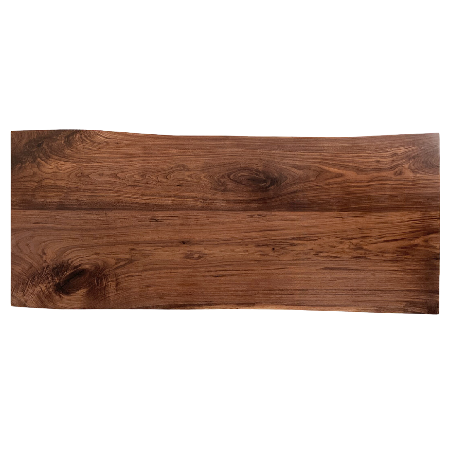 Premium Black Walnut Solid Wood Natural Edge Dining Table – Handcrafted Large Board for Rustic & Modern Home Decor – Perfect for Family Gatherings & Dinner Parties
