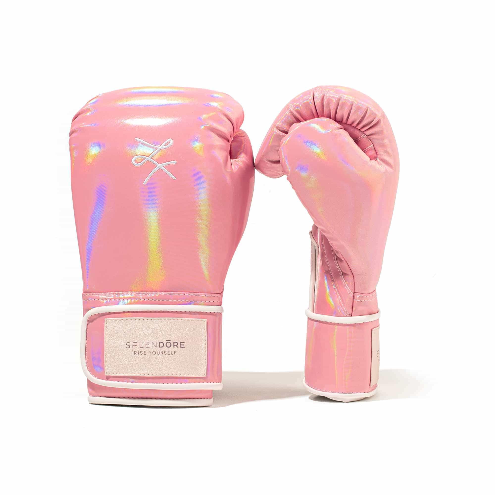 **Barbie Pink Boxing Gloves for Women - Splendore - Perfect for Training, Fitness, and MMA Workouts**