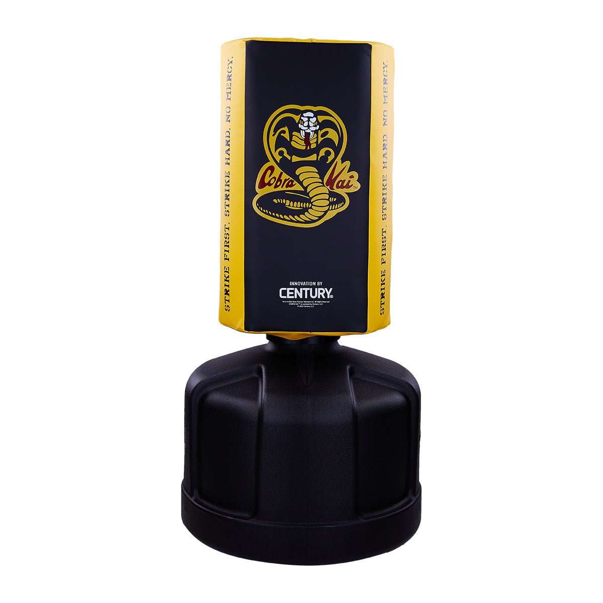 Cobra Kai Triangle Wavemaster Punching Bag - Heavy Duty Free Standing Training Equipment for Karate, MMA & Kickboxing - Perfect for Home Gym, Martial Arts Studio & Fitness Training