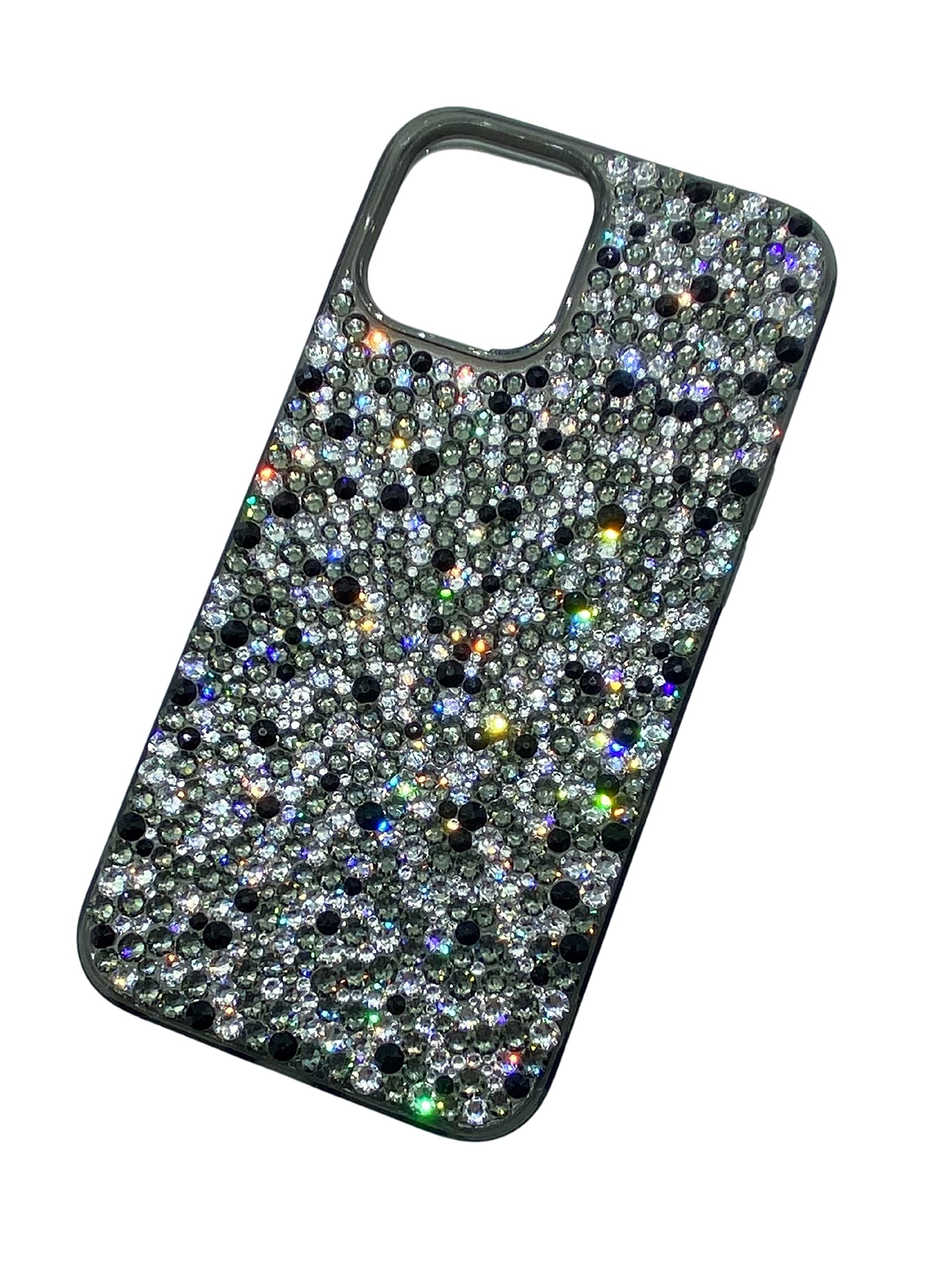 Sparkling Multi-Colored Crystal Sprinkle Phone Case with Authentic Austrian Crystals - Perfect for Parties, Weddings & Everyday Glam