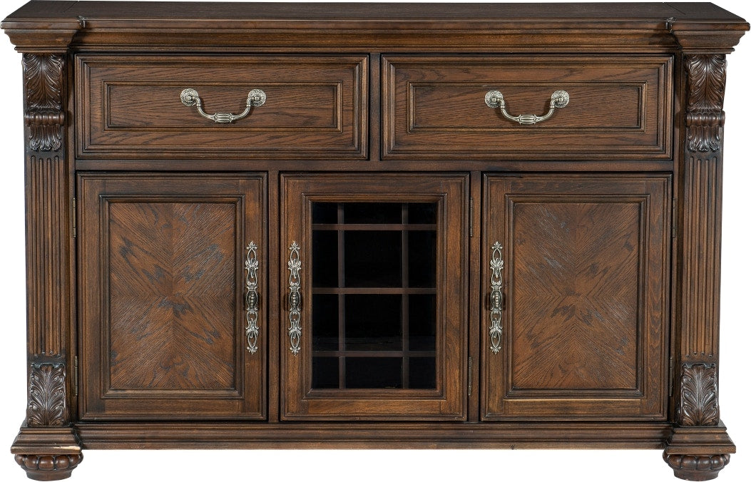 Bergen Dining Room Server Buffet Sideboard - Stylish Storage for Dining Room, Kitchen & Living Room