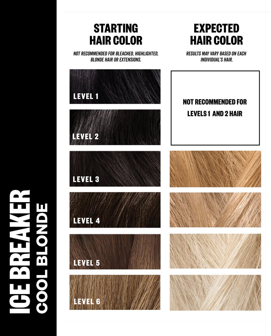One Step Bleach & Color Kit for Vibrant Hair - At-Home Salon Quality Hair Dye with Easy Application for DIY Hair Coloring