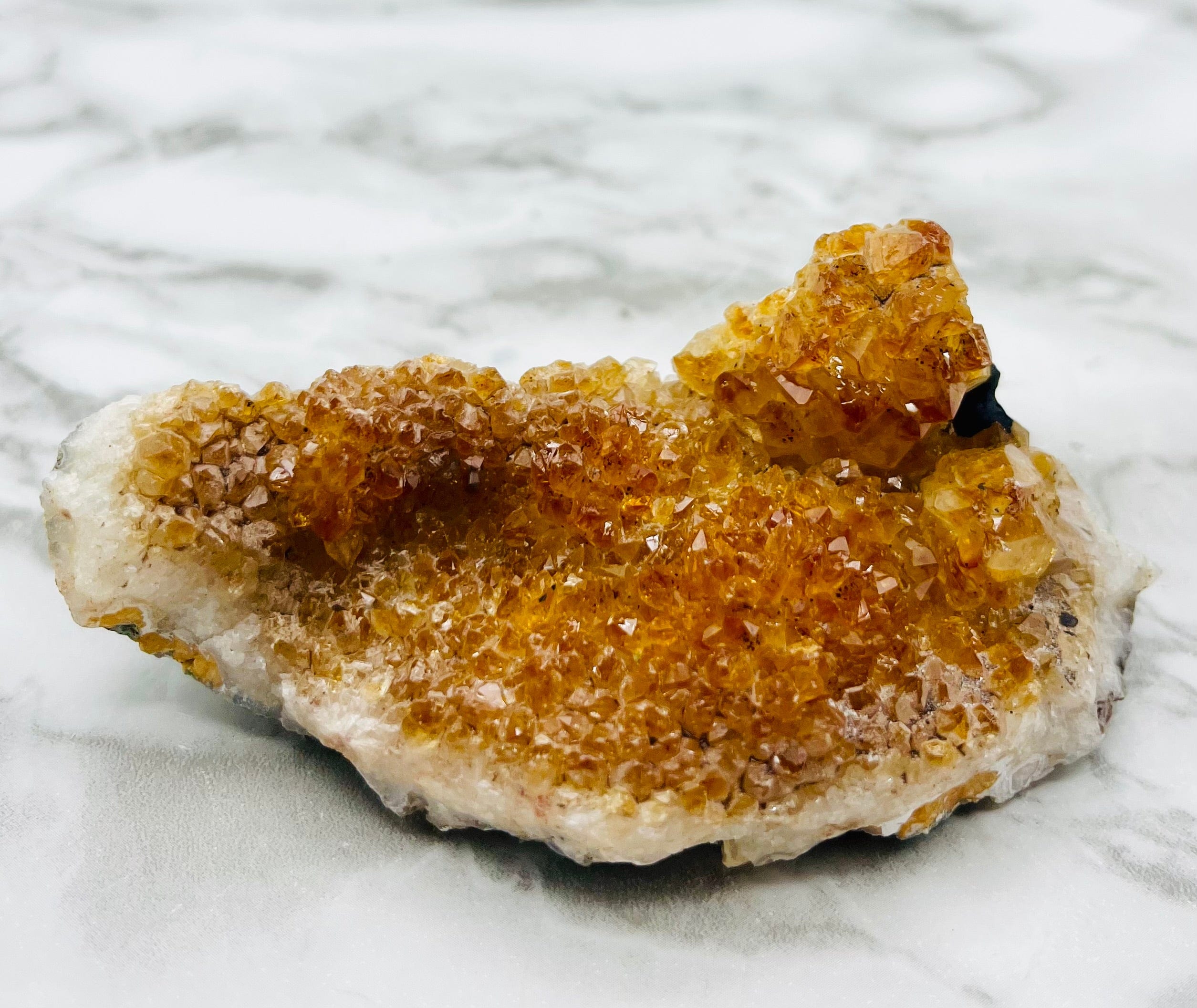 Natural Citrine Crystal Cluster 40mm - Healing Stone for Home Decor, Meditation & Energy Cleansing | Perfect for Gifts, Feng Shui & Spiritual Practices