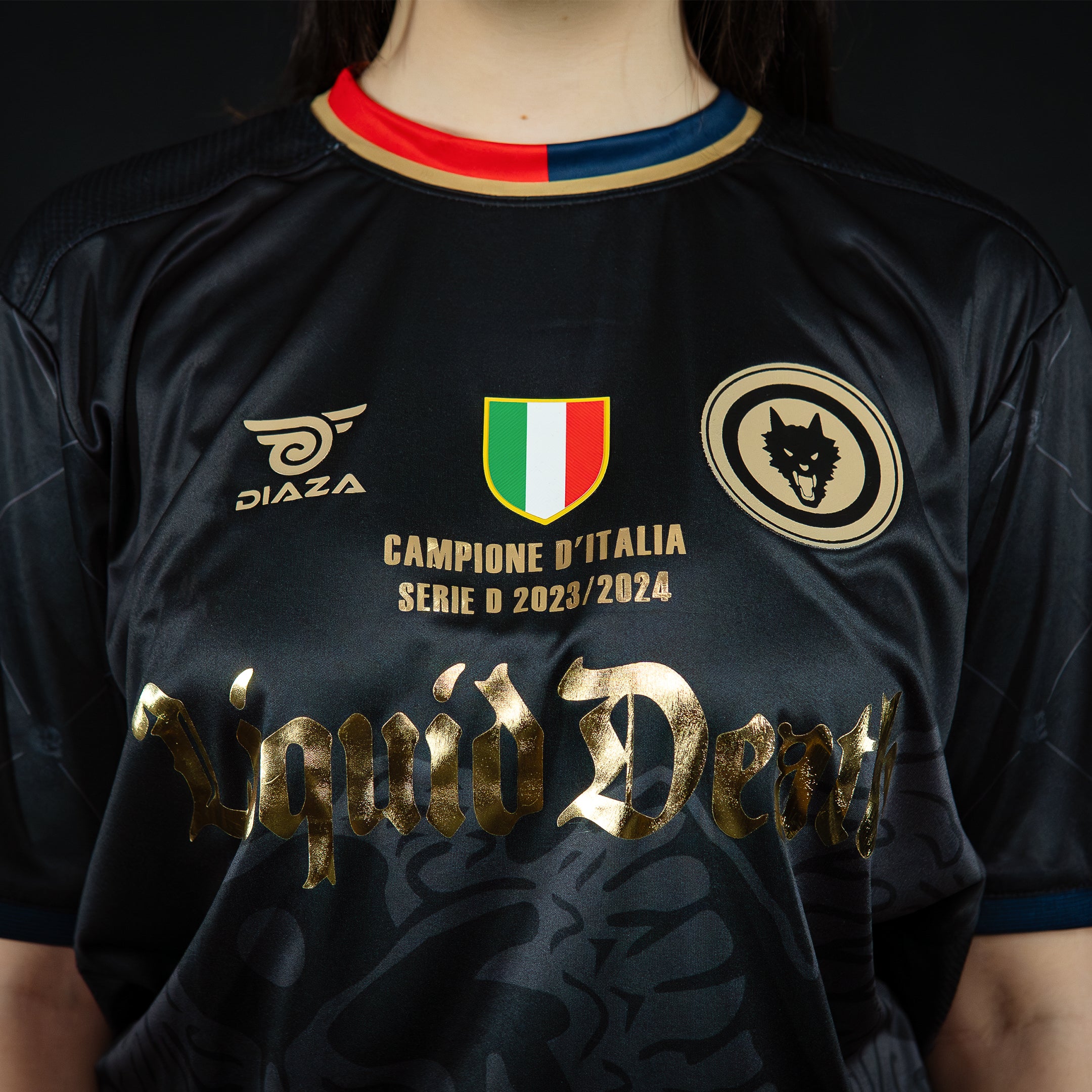Liquid Death x Campobasso Limited Edition Men's Jersey - Premium Streetwear for Concerts, Festivals & Skating