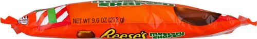 REESE'S Milk Chocolate Peanut Butter Assorted Shapes Holiday Candy - 9.6 oz Bag | Christmas Stocking Stuffers, Office Treats & Party Favors