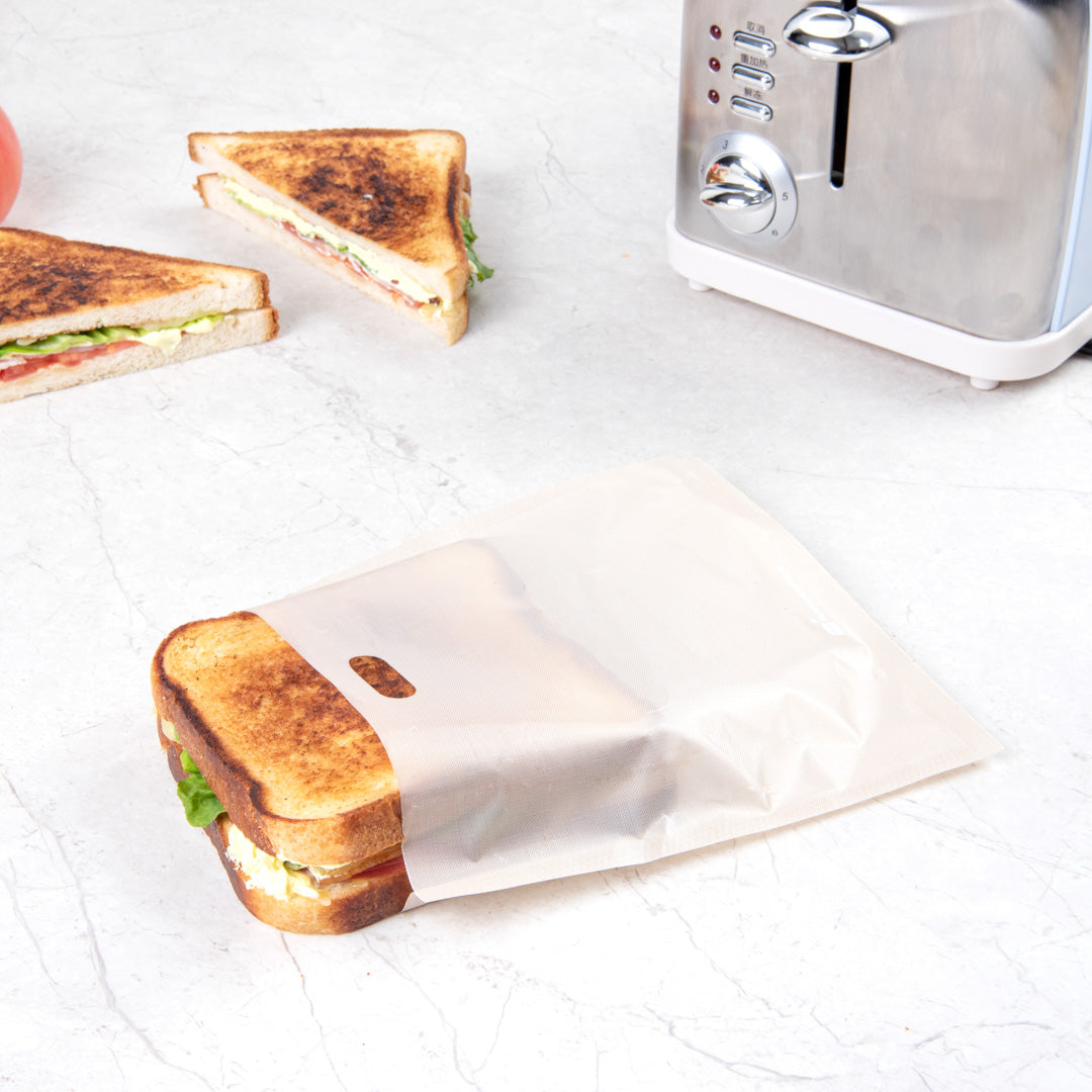Non-Stick Heat Resistant Toaster Bags - 7.5