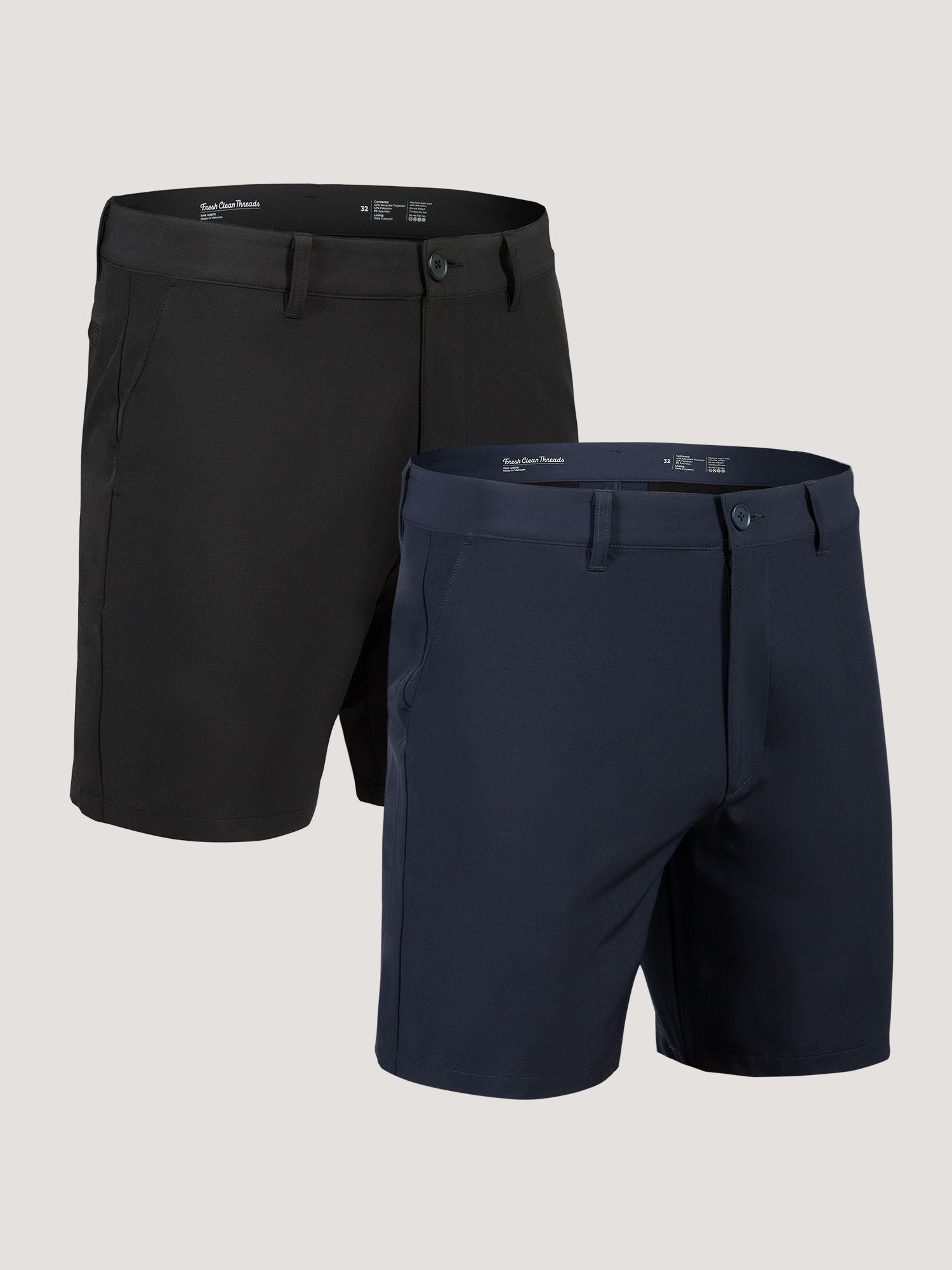 Everyday Short Foundation 2 Pack - Seamless Comfort for Daily Wear & Workout | Final Sale