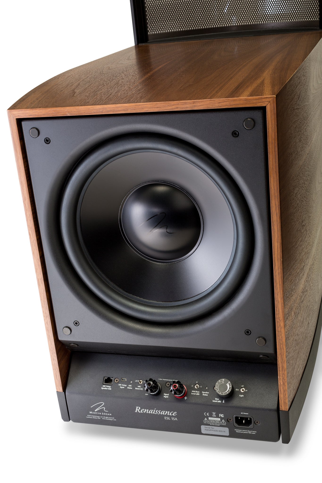 MartinLogan Renaissance ESL 15A Electrostatic Tower Speakers - Premium Audiophile Pair for Home Theater & Music Listening