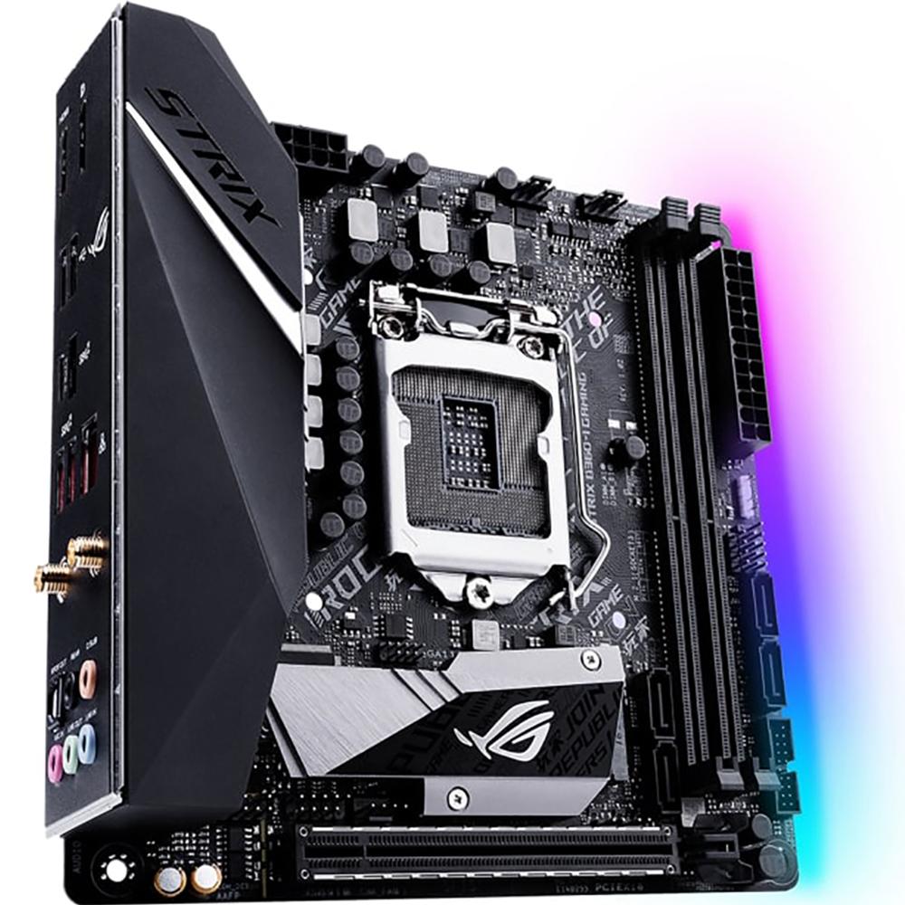 ASUS ROG STRIX B360-I Gaming Motherboard - LGA1151 Socket, Intel B360 Chipset, Mini-ITX Form Factor for Compact Gaming PC Builds | Perfect for eSports, Streaming & VR Gaming Setups