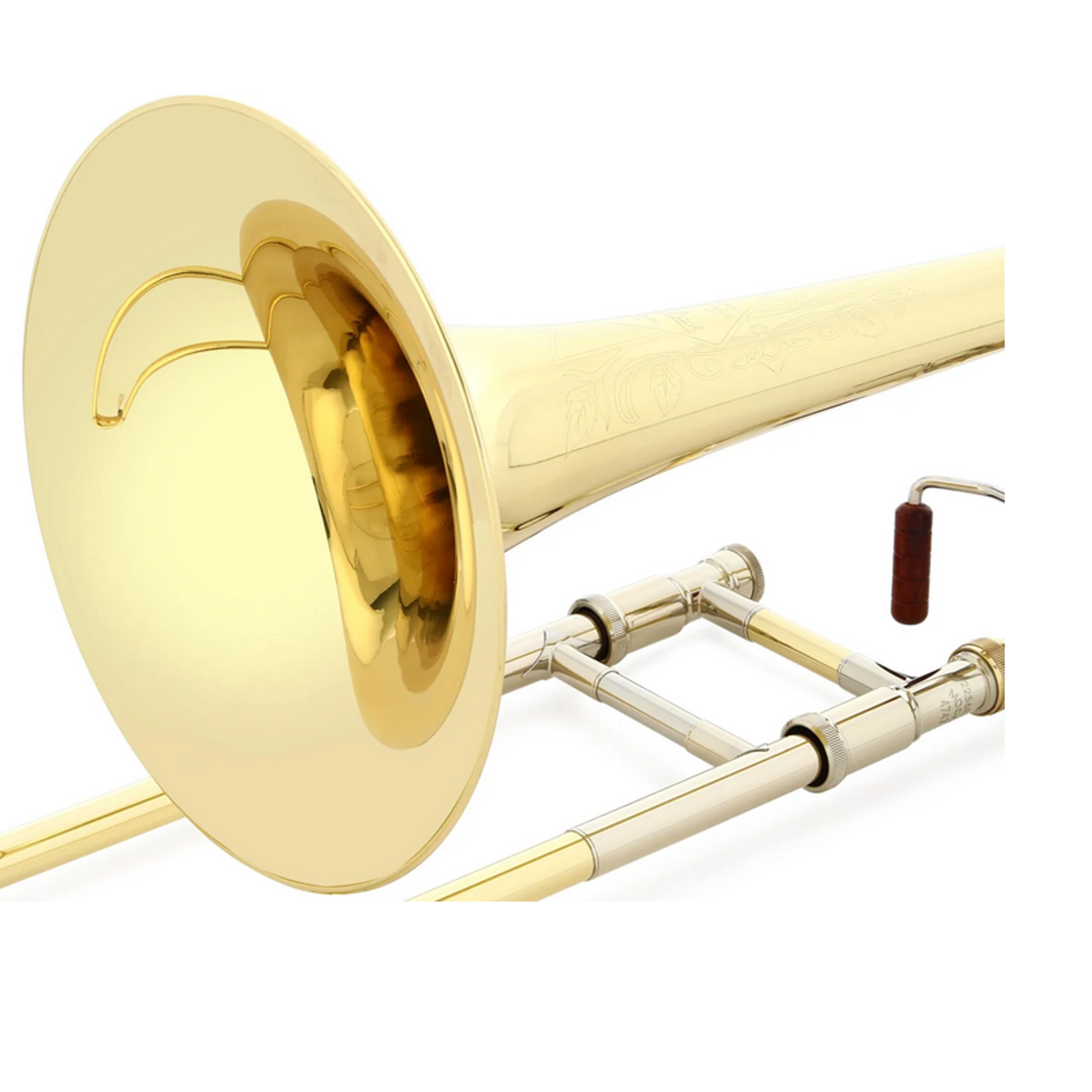 Bach A47BO Artisan Open Wrap Tenor Bb Trombone Lacquer Finish - Professional Brass Instrument for Jazz, Orchestra & Concert Performances