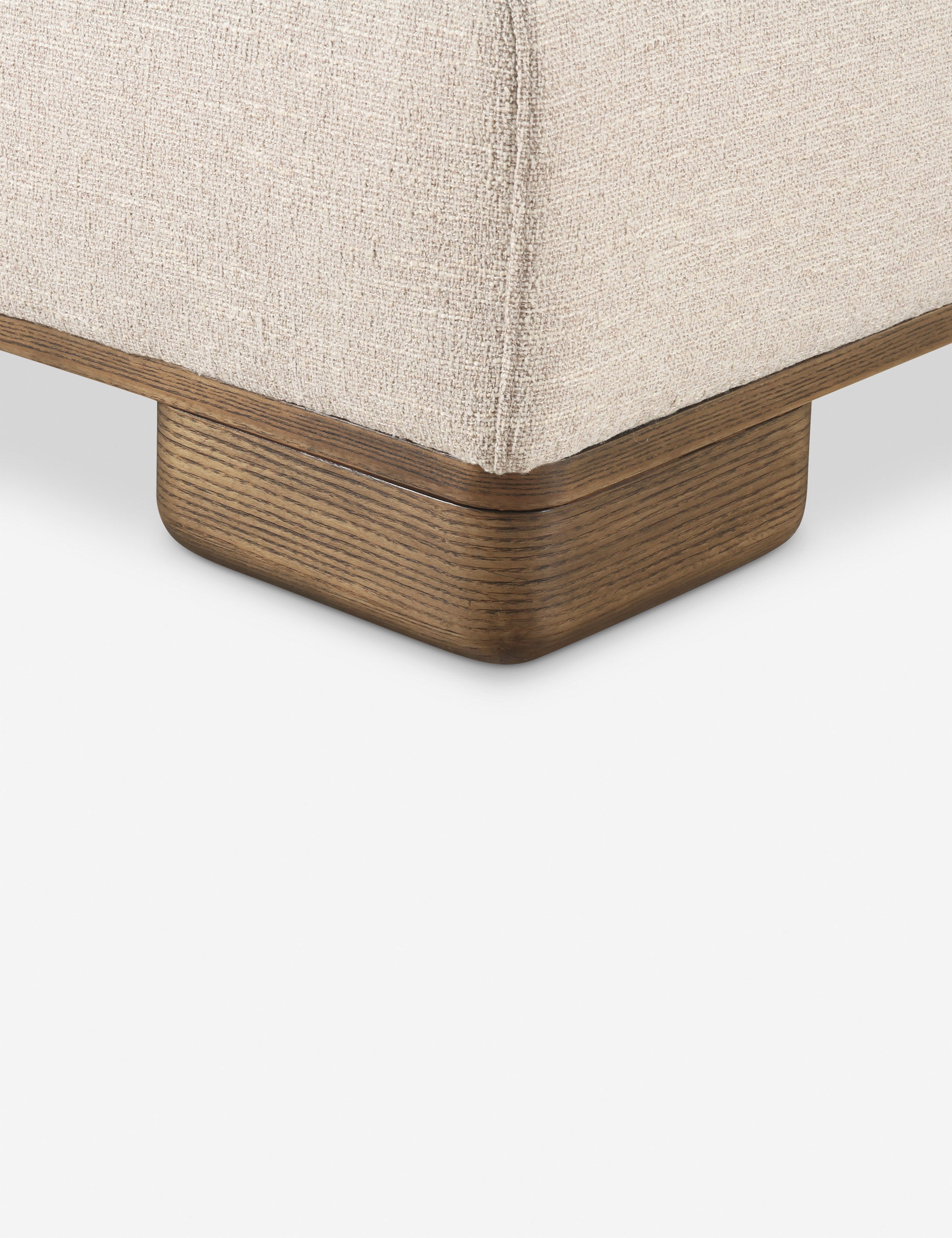 Fairchild Square Ottoman - Modern Storage Ottoman with Tufted Top, Upholstered Bench for Living Room, Bedroom & Entryway - Perfect for Extra Seating, Footrest & Hidden Storage