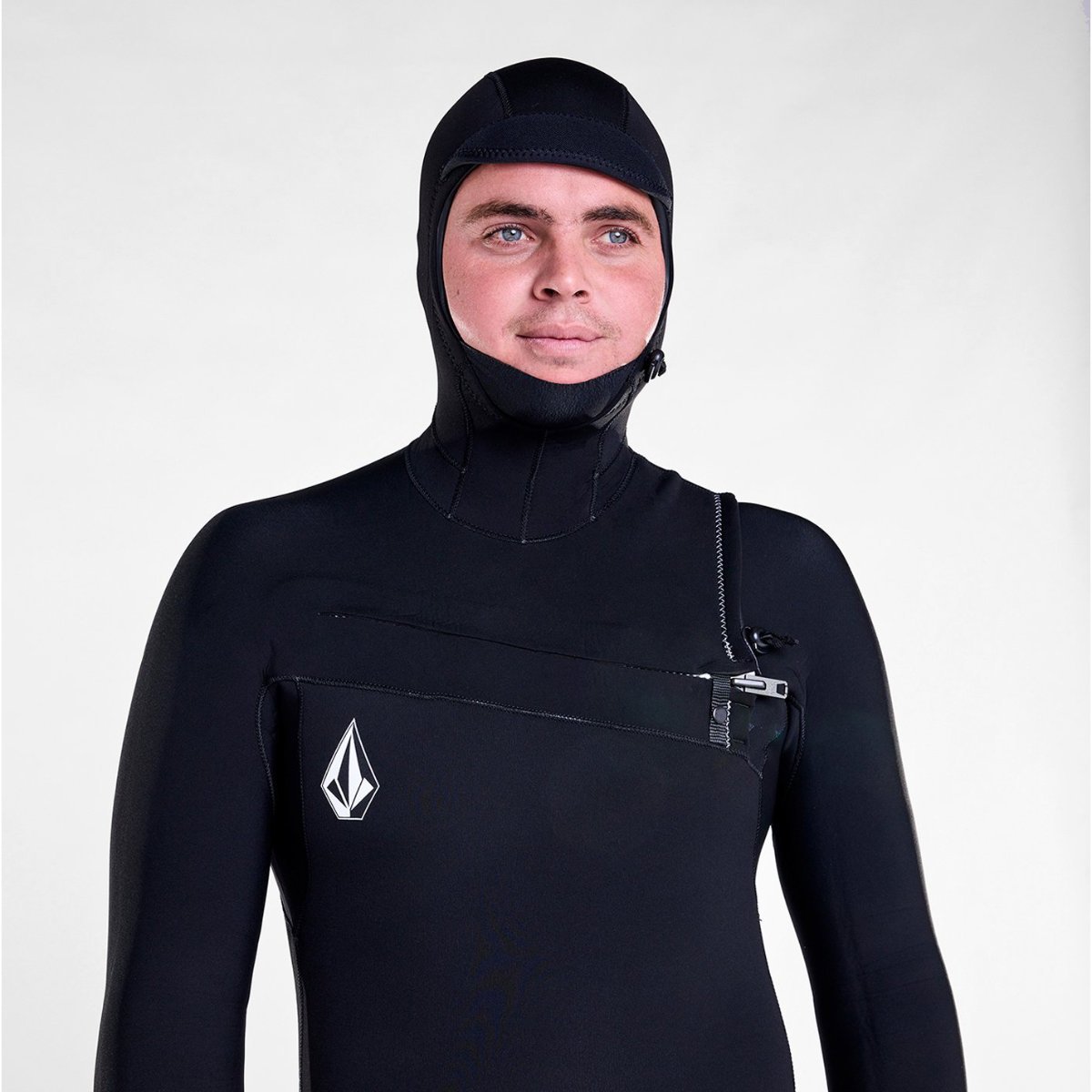 Volcom Men's 4/3mm Chest Zip Full Wetsuit - Premium Neoprene Surfing & Diving Suit for Cold Water Protection