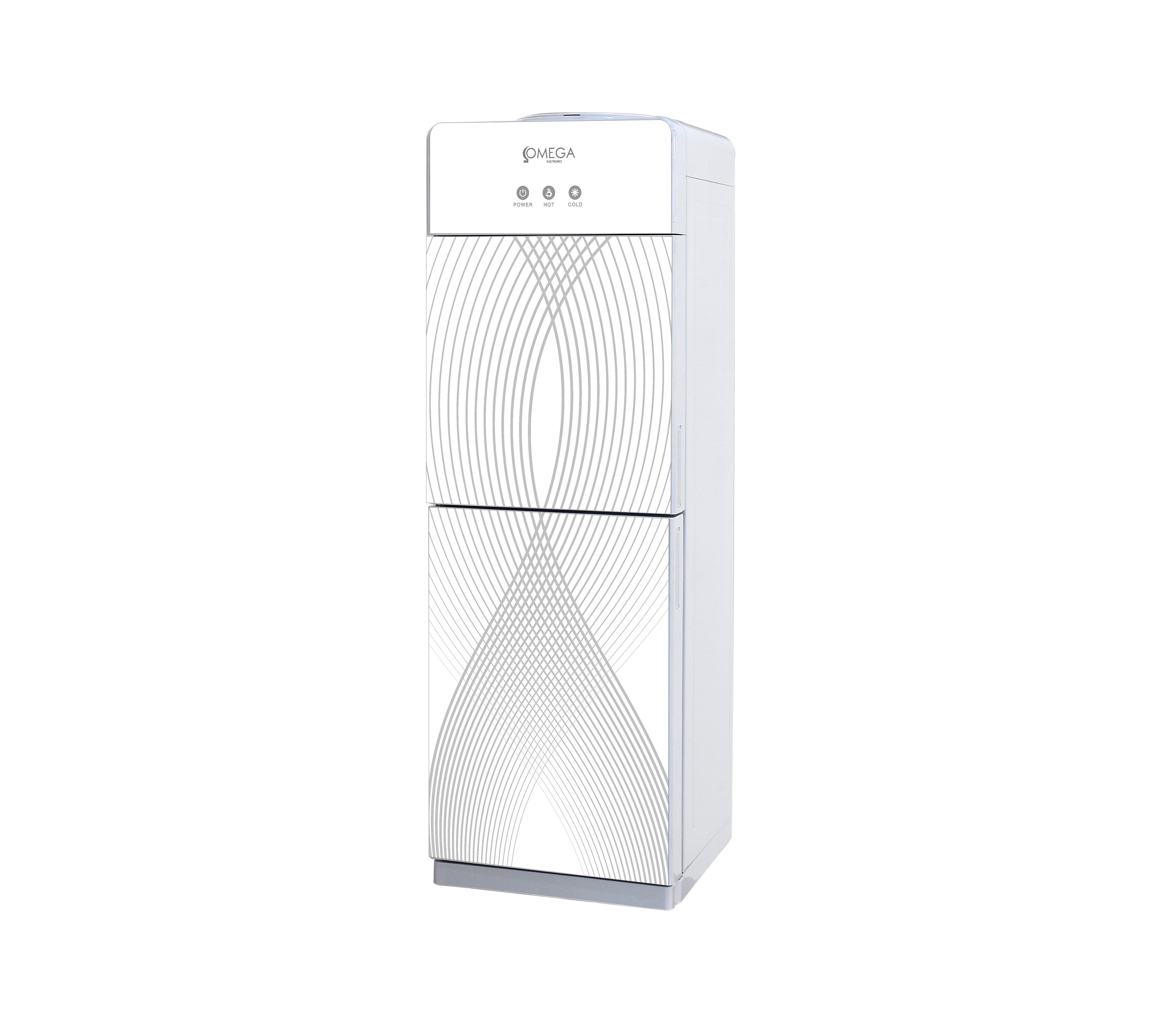 OWD G2W Water Dispenser by Omega Electronics - Fast & Efficient Hot & Cold Water for Home & Office Use