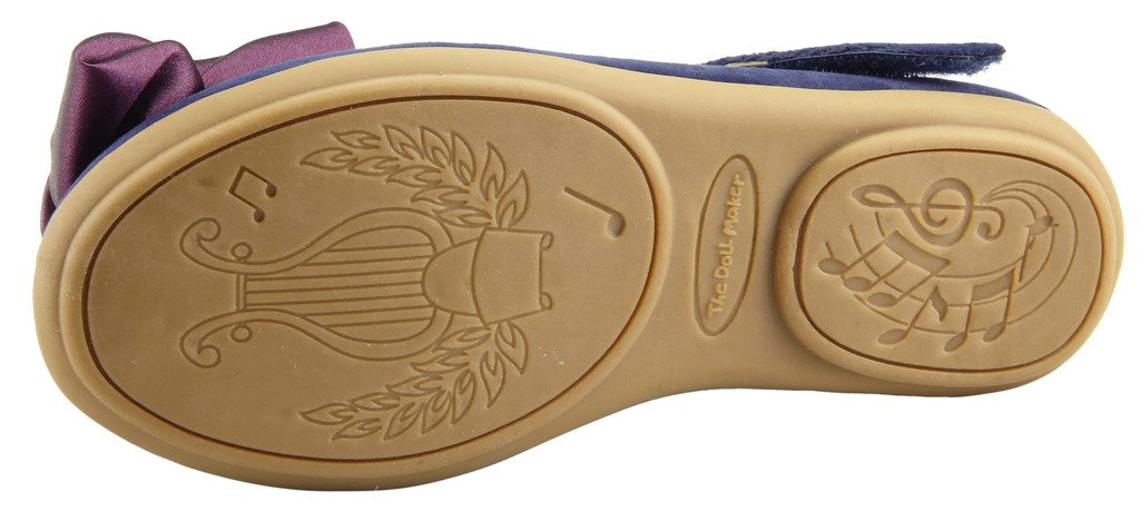 Girl's Suede Mary Jane Flats with Flower Bow - Elegant & Comfortable Dress Shoes for Weddings, Parties & Special Occasions