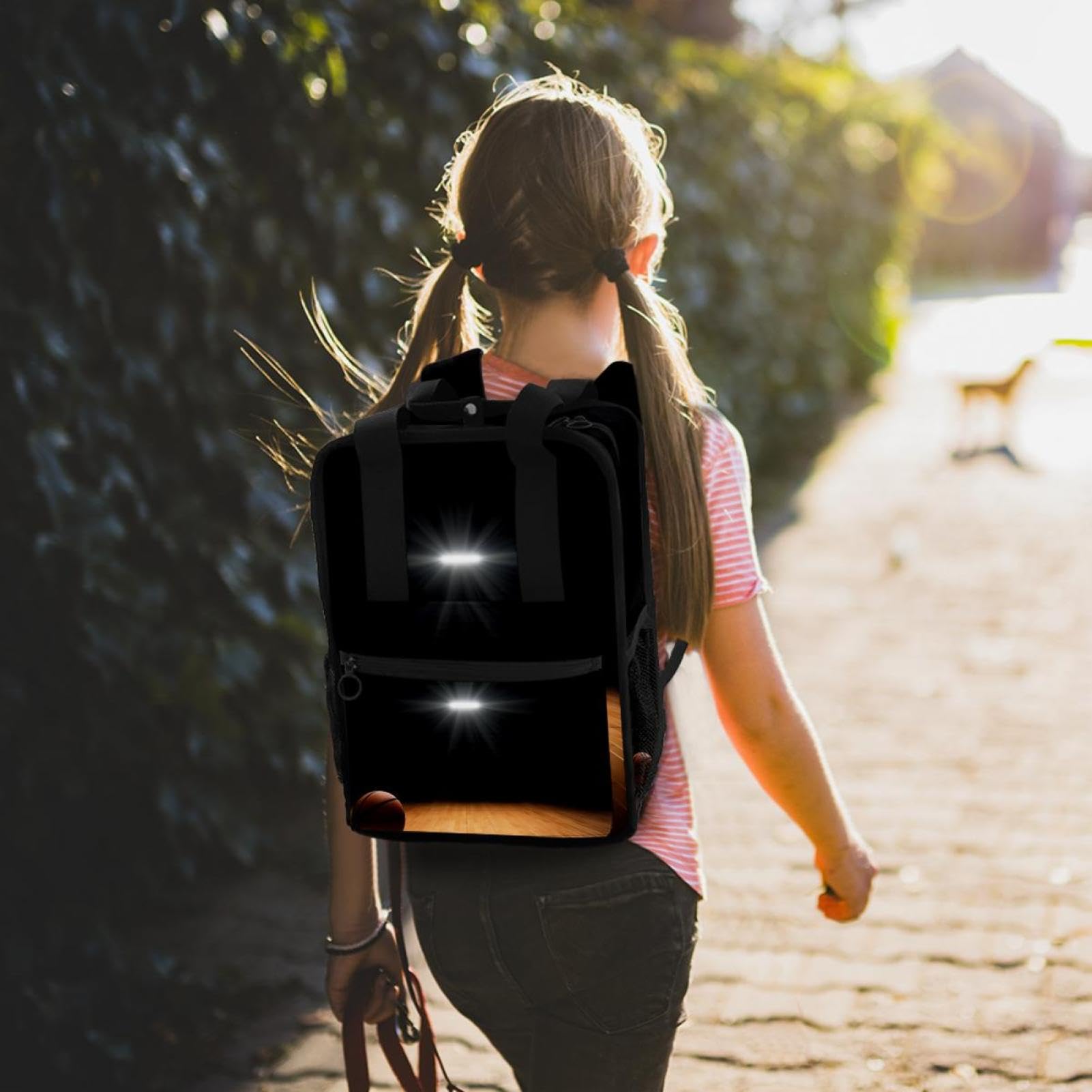 Men's & Women's Travel Backpack - Durable & Stylish for Basketball, Wooden Cricket Field & Outdoor Adventures - Perfect for Hiking, Gym & Daily Commute