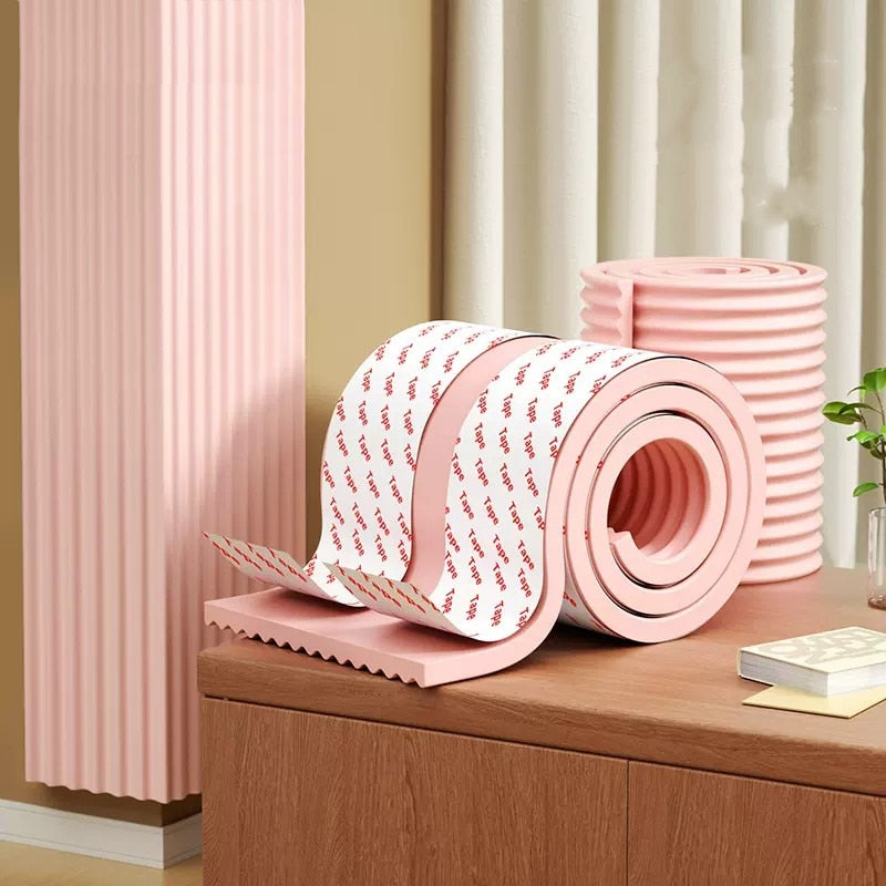 Baby Proof Corner Guards for Furniture - Soft Edge Protectors for Sharp Corners - Child Safety Bumpers for Tables, Counters & Cabinets - Home & Office Use