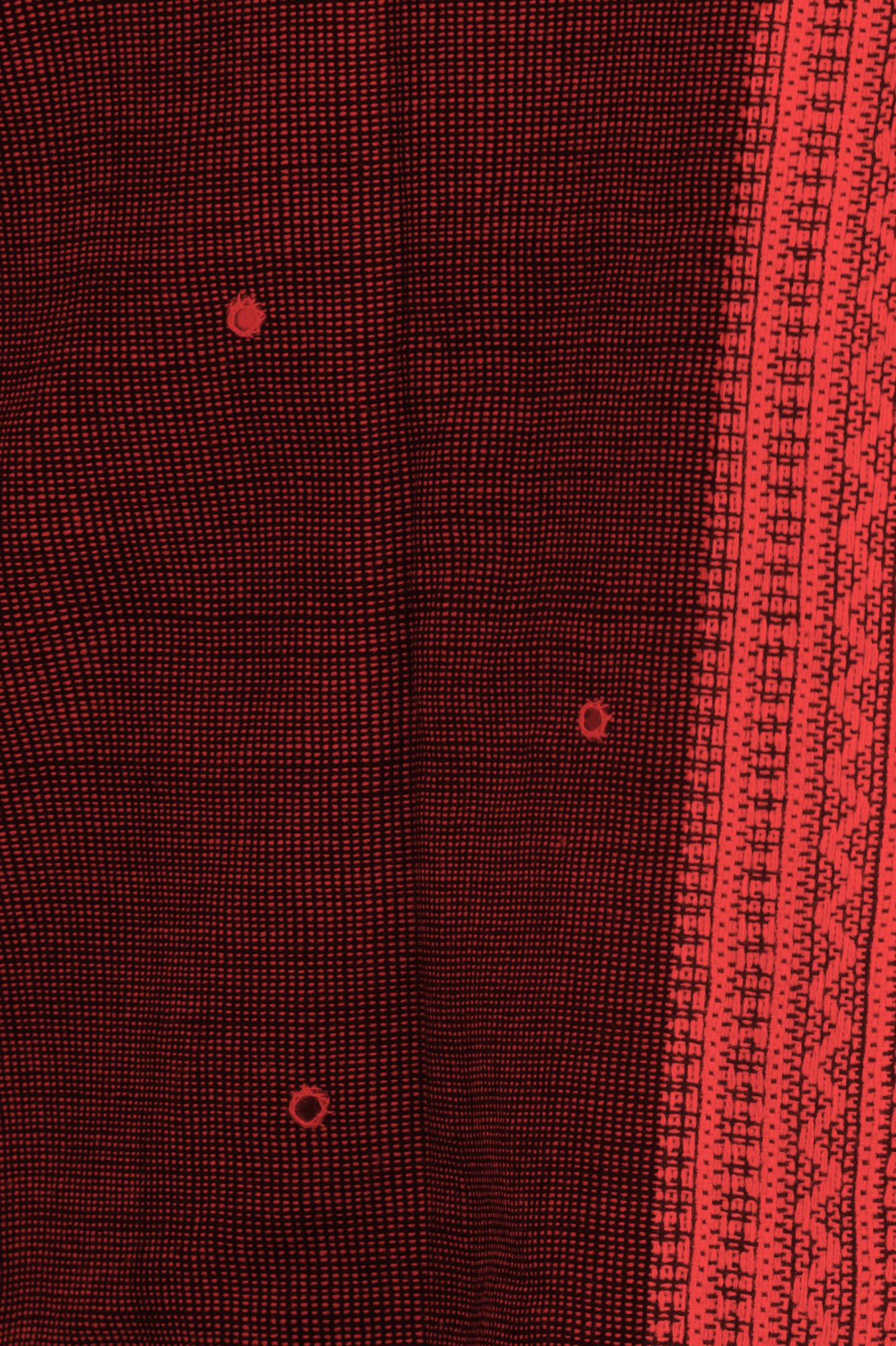 Authentic Kutch Men's Shawl - Handwoven Pure Wool with Embroidered Mirrors & Decorative Border | Perfect for Winter Wear, Festivals & Cultural Events