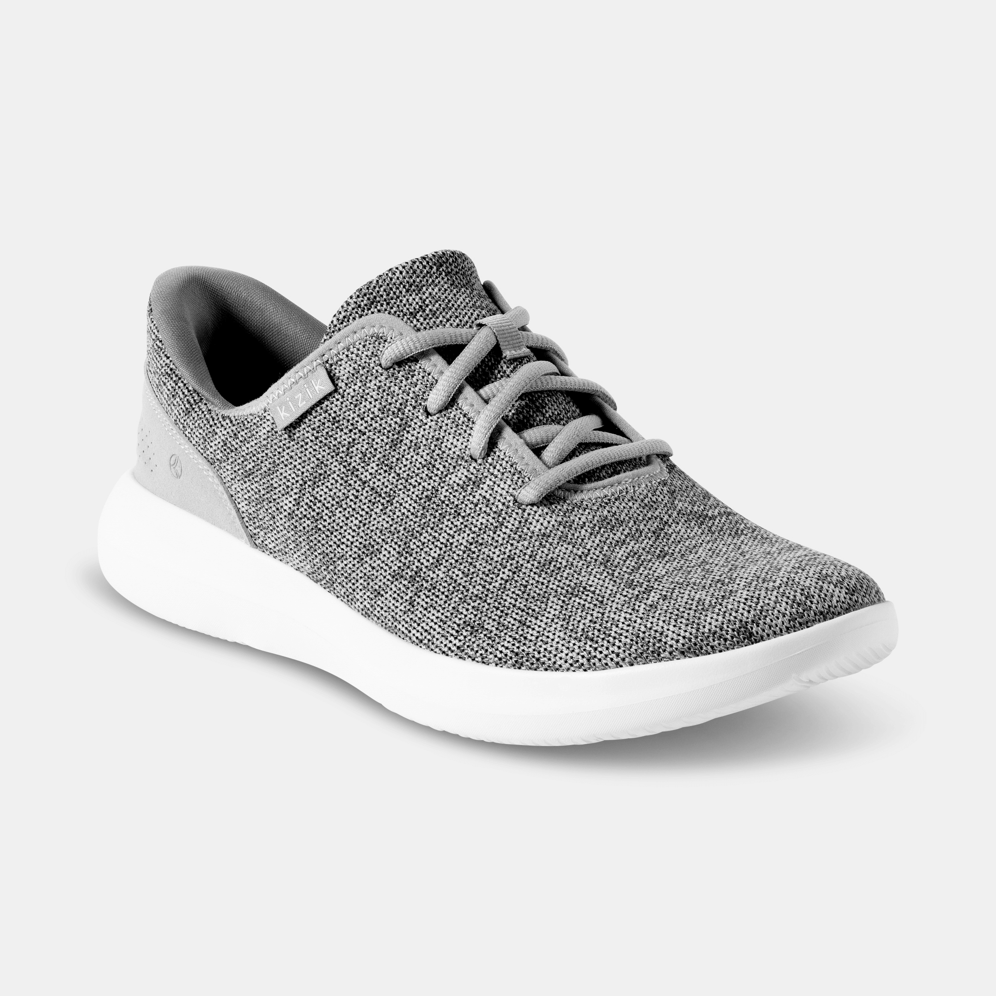 Men's Madrid Eco Knit Sweater - Heathered Grey | Sustainable Comfort Wear for Casual Outings & Relaxation