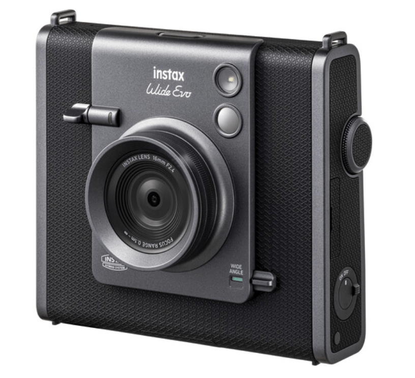 Fujifilm Instax Wide EVO Hybrid Instant Film Camera - Print Digital & Instant Photos - Perfect for Travel, Parties & DIY Scrapbooking