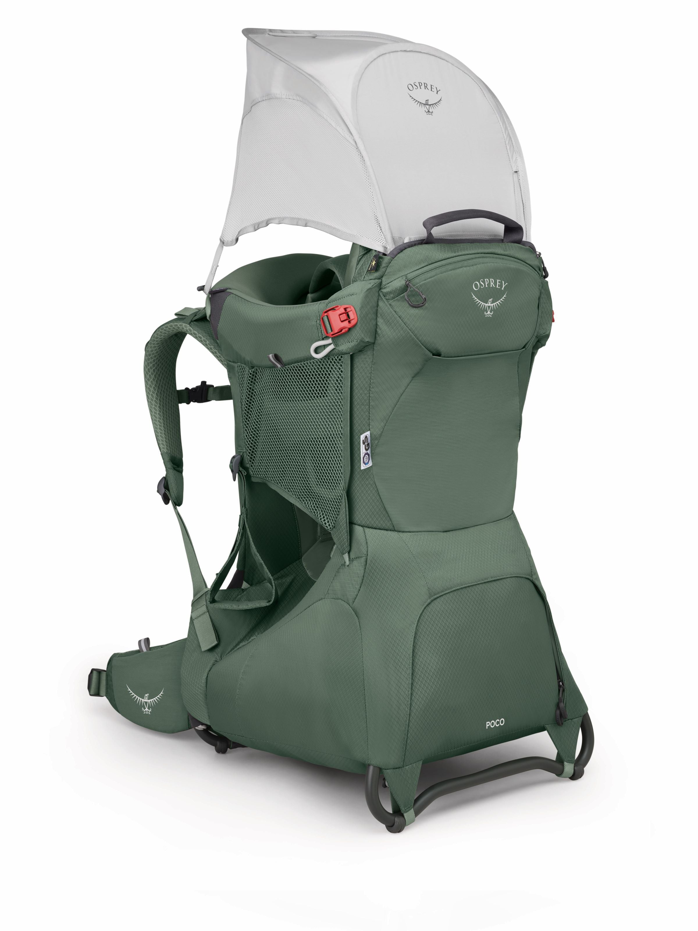 Osprey Poco Premium Child Carrier Backpack - Lightweight & Ergonomic Hiking Baby Carrier for Outdoor Adventures | Perfect for Hiking, Travel & Family Camping Trips