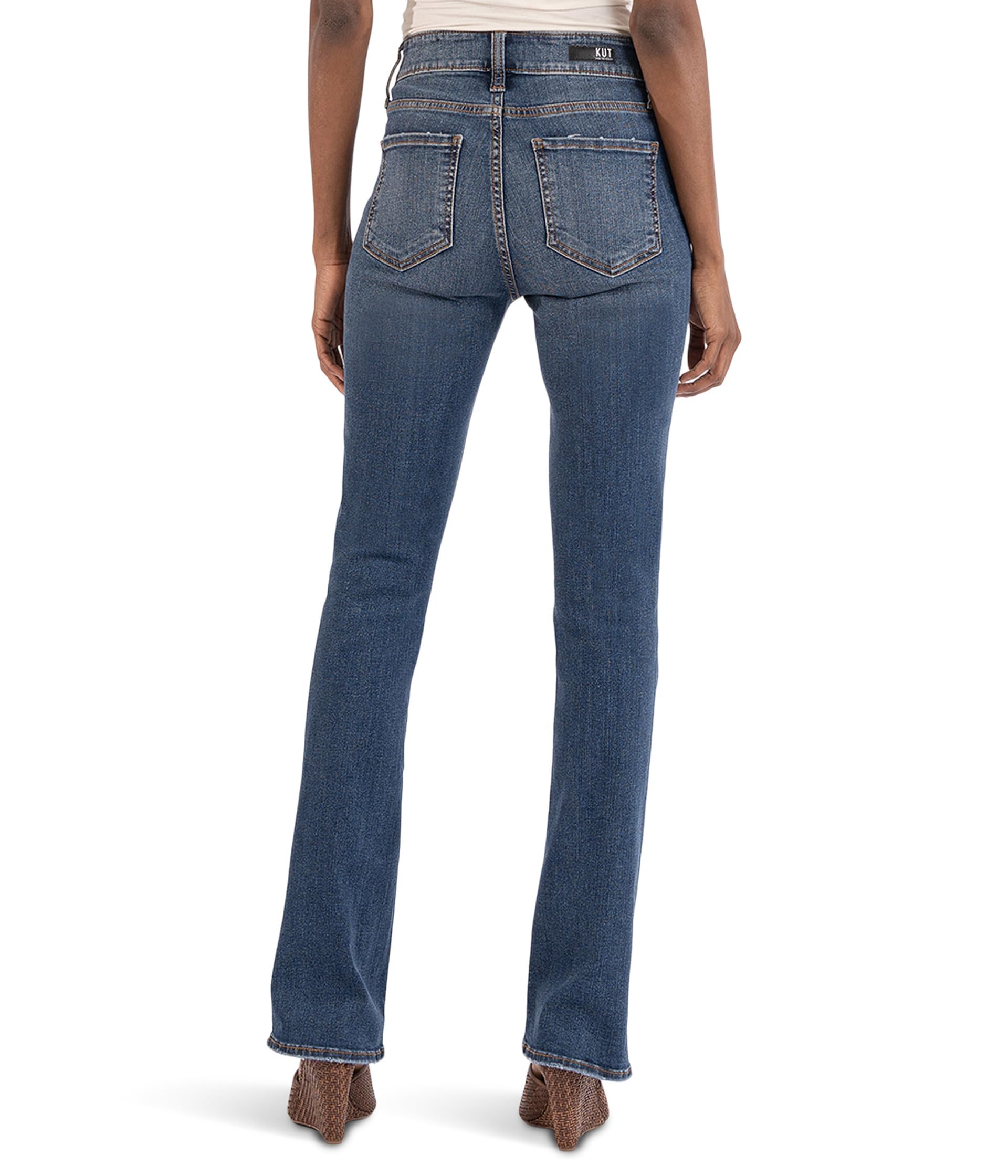 KUT from the Kloth Natalie High Rise Bootcut Jeans for Women - Stretchy Denim Pants with Flattering Fit | Perfect for Casual Wear, Office Outfits & Night Out