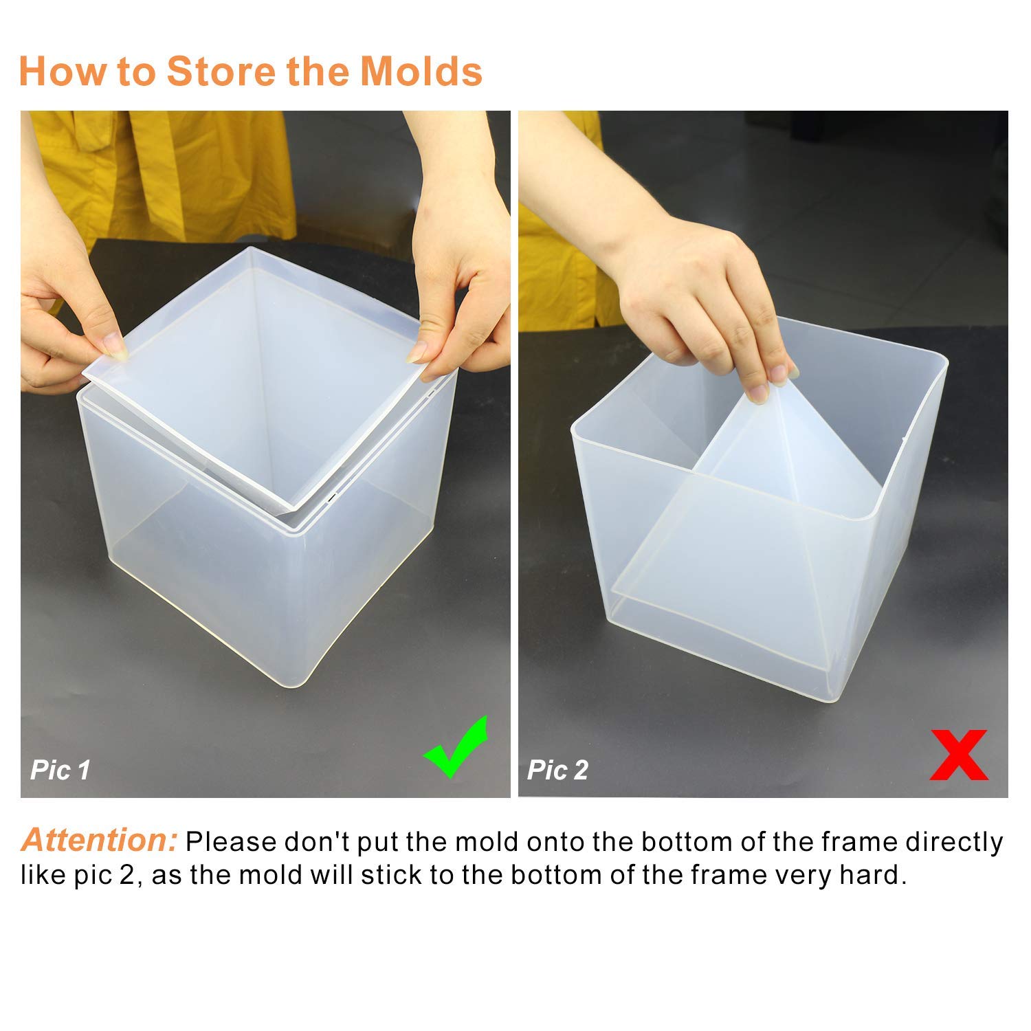Premium Large Silicone Pyramid Molds for Resin Art - 15cm/5.9inch DIY Craft Molds for Memorial Gifts, Jewelry Making, Paperweights & Home Decor - Perfect for Epoxy Resin Projects, Unique Handmade Gifts & Creative Home Decoration Ideas