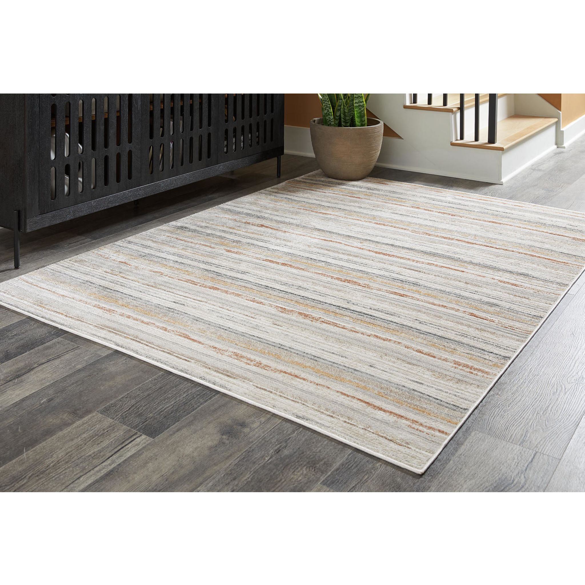 Artney Soft and Durable 5x7 Area Rug - Non-Slip Living Room Carpet for Home Decor, Bedroom, and Office | Easy to Clean and Stain Resistant