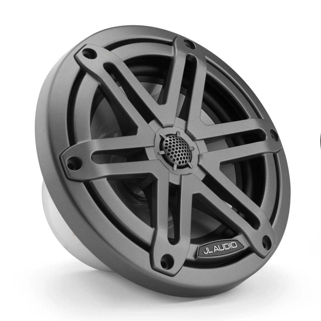 JL Audio M3 650X S Gm - 6.5 Inch 2-Way Marine Speakers with Sport Gunmetal Finish - Premium Waterproof Boat Audio System for Boating, Yachting & Outdoor Adventures