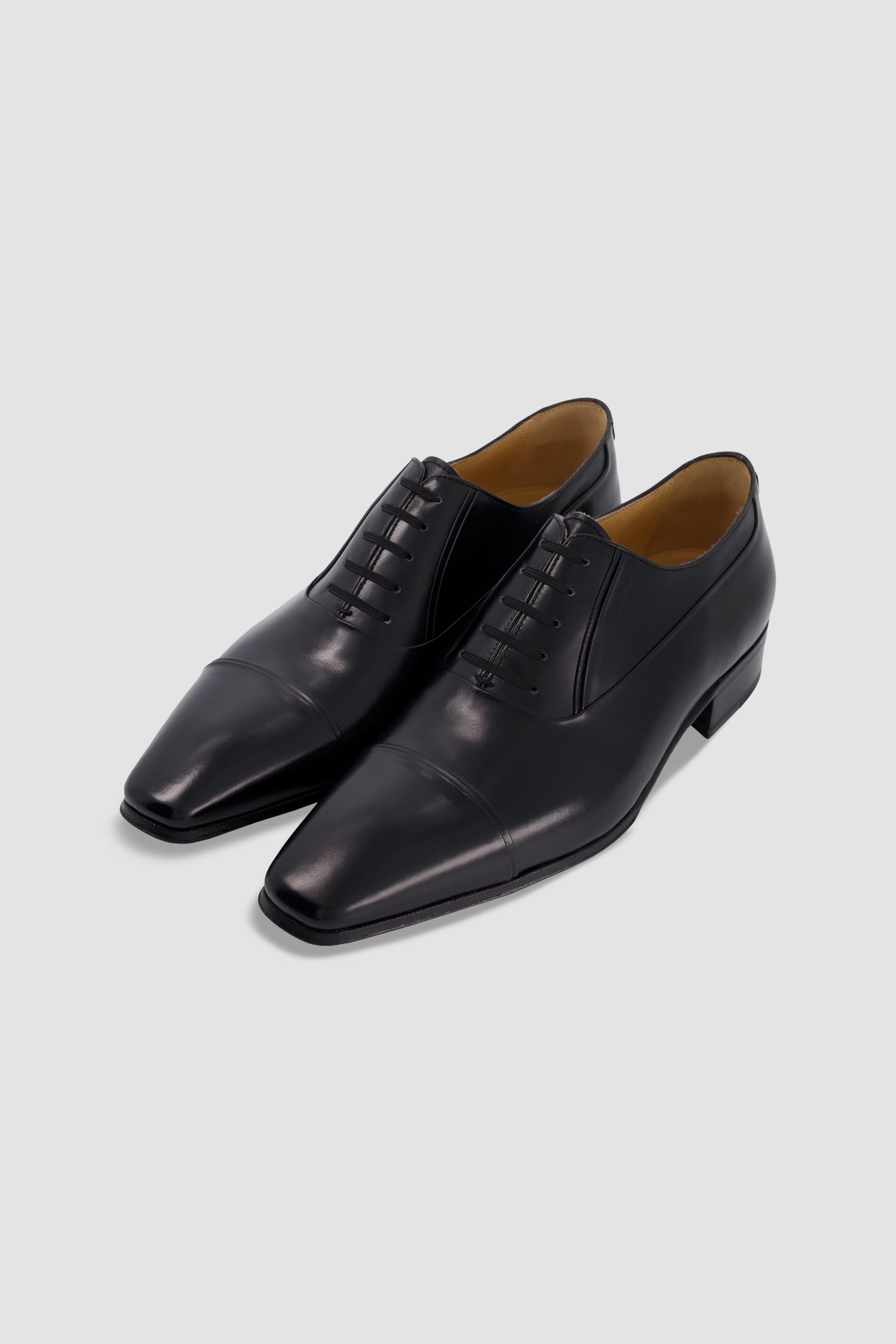 Artioli Classic 5-Lace Oxford Dress Shoes for Men - Premium Leather Formal Shoes for Business, Wedding & Special Occasions