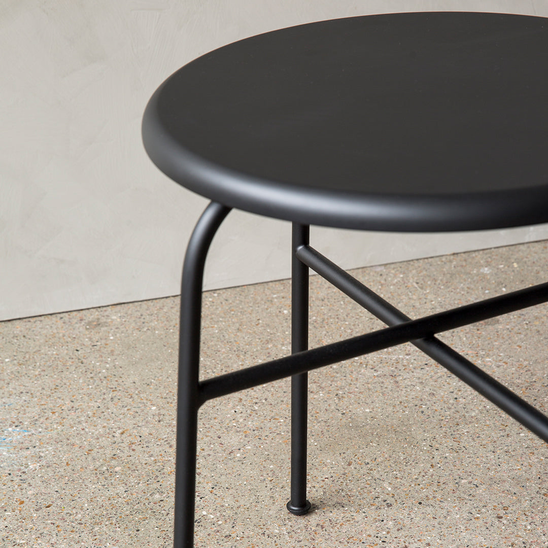 Afteroom Stool - Modern Minimalist Bar Stool for Kitchen, Dining & Cafe - High-Quality Wooden Seat with Metal Frame - Perfect for Home, Office & Commercial Use